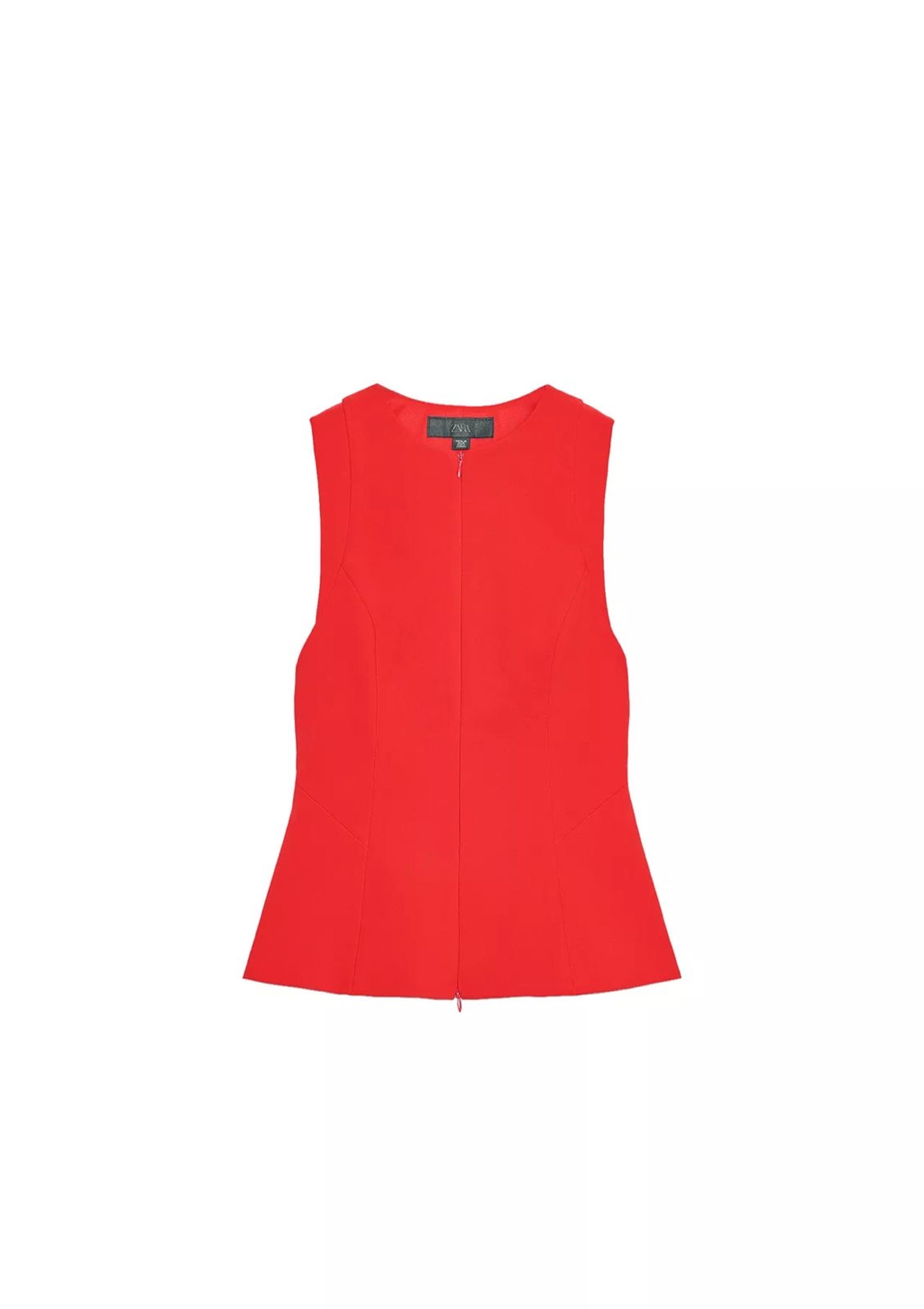 Elegant Zara blouse with zipper