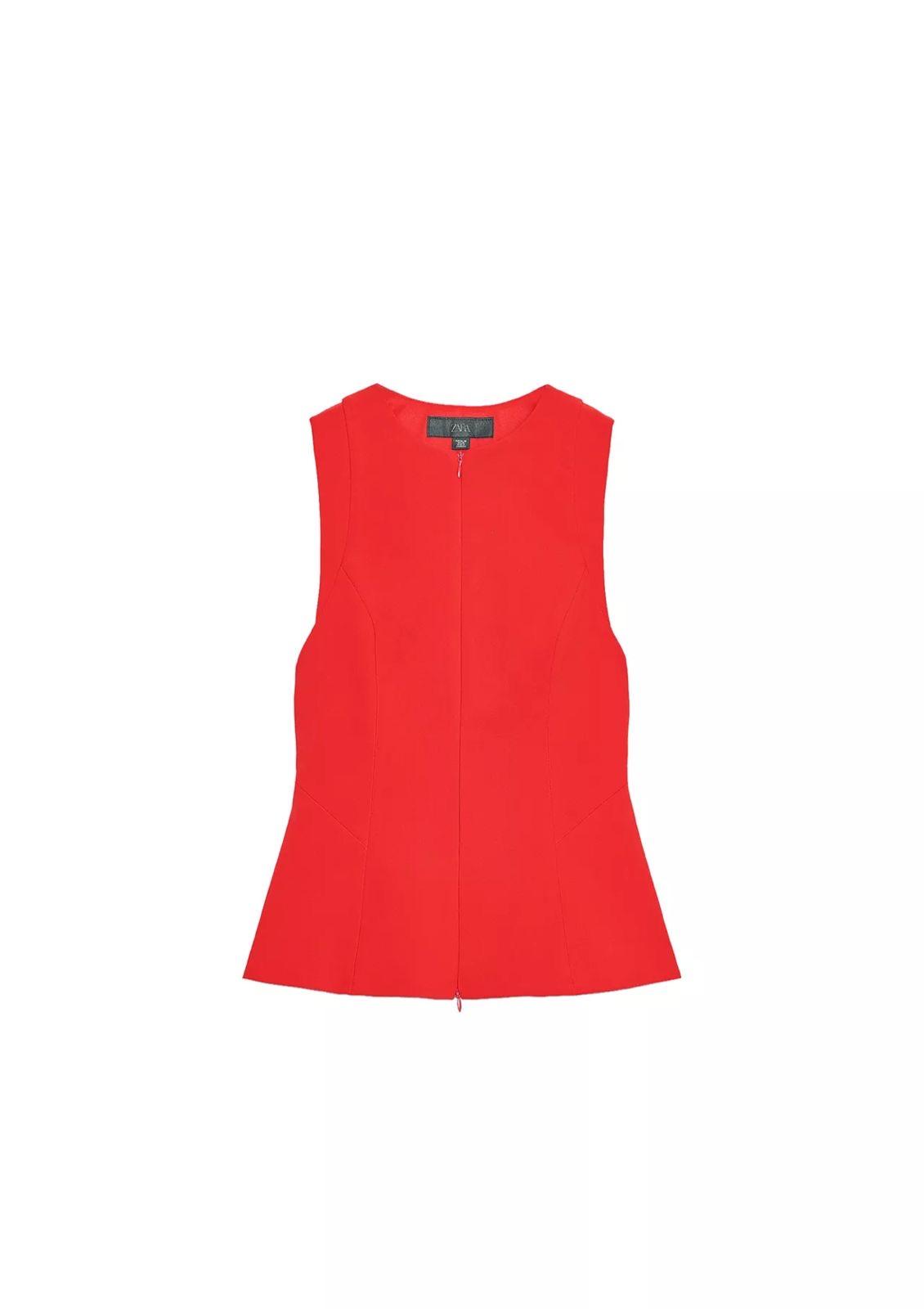 Elegant Zara blouse with zipper
