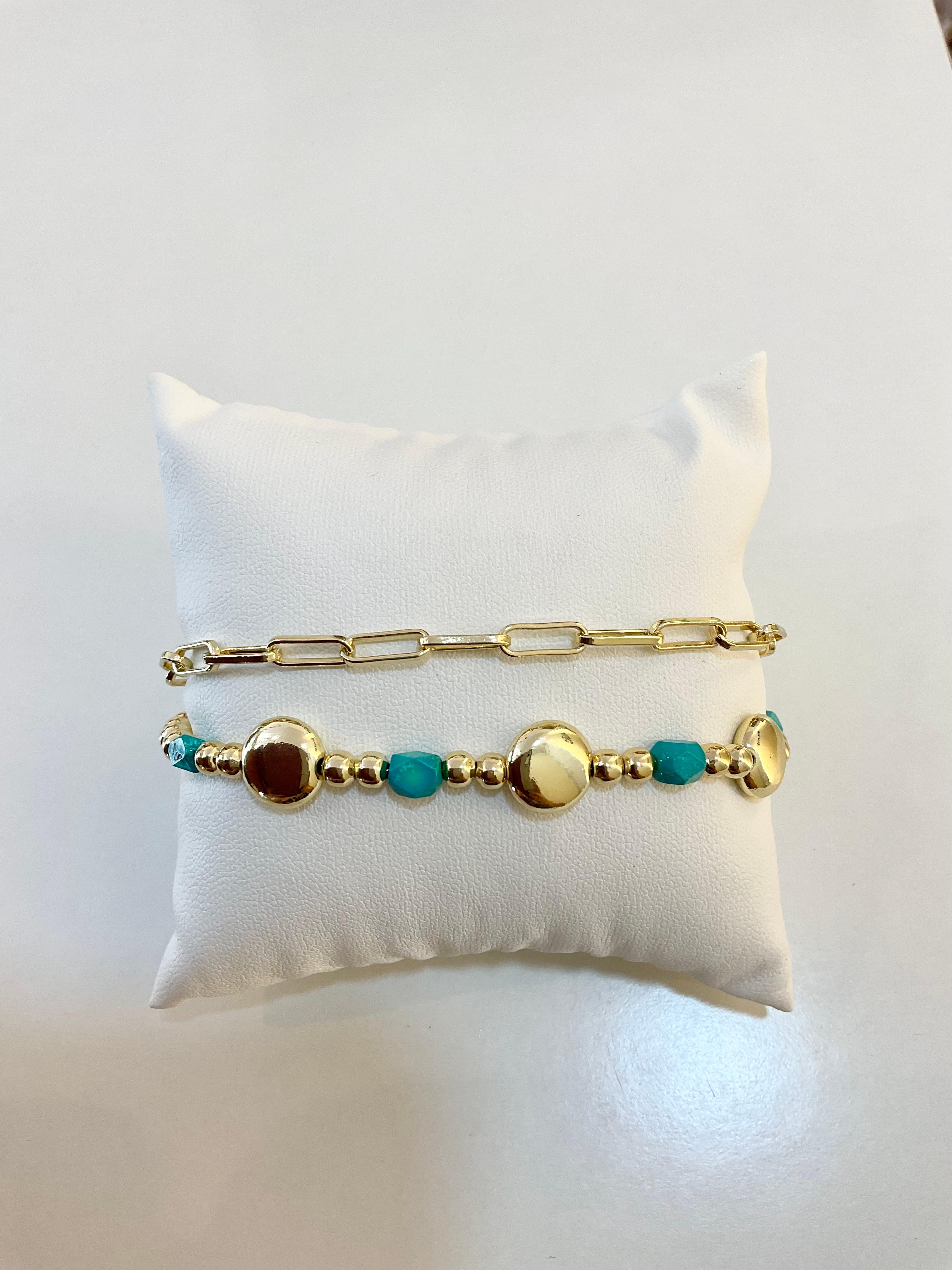 Pulsera diseño de eslabones