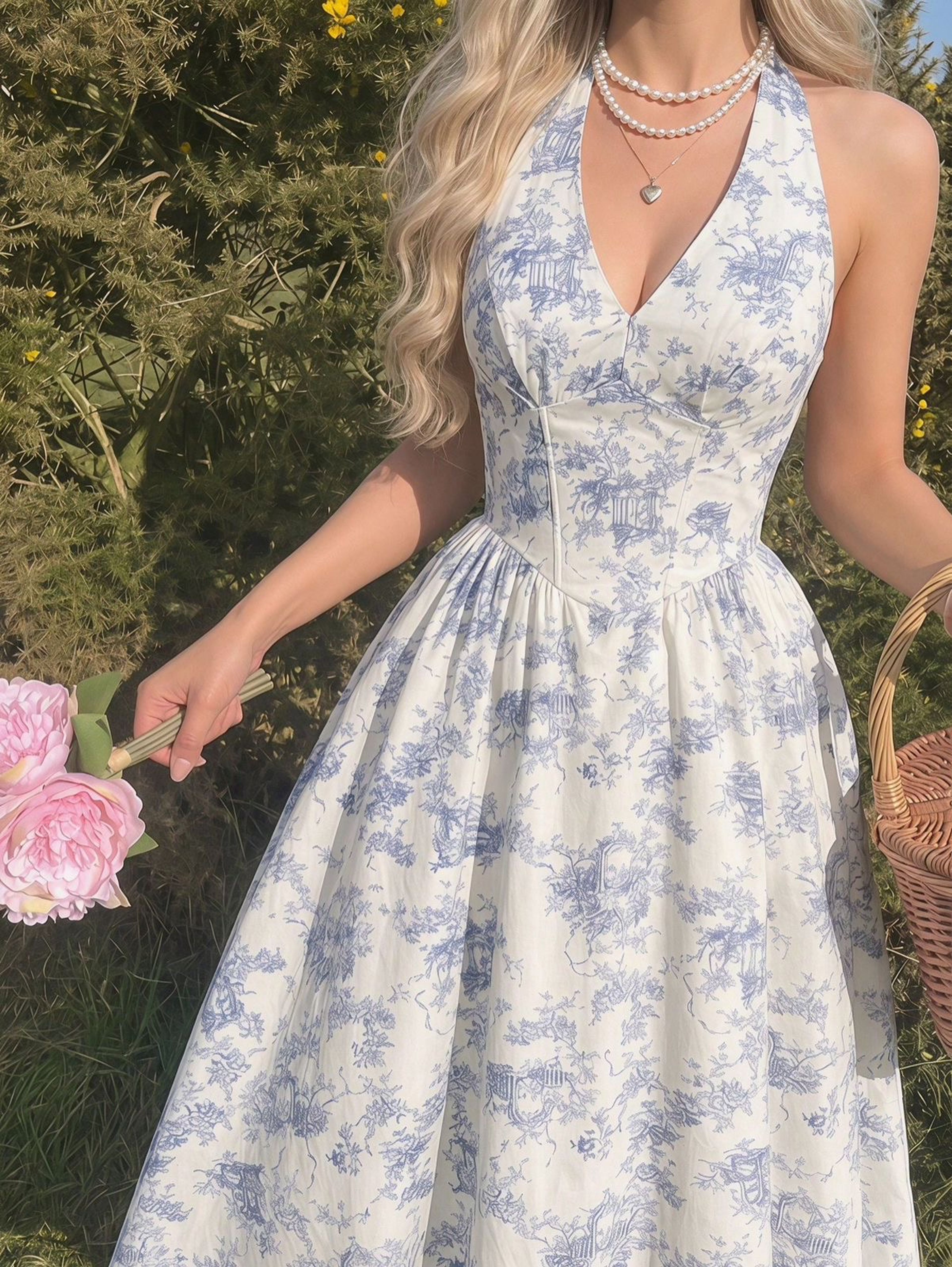 Elegant and feminine dress