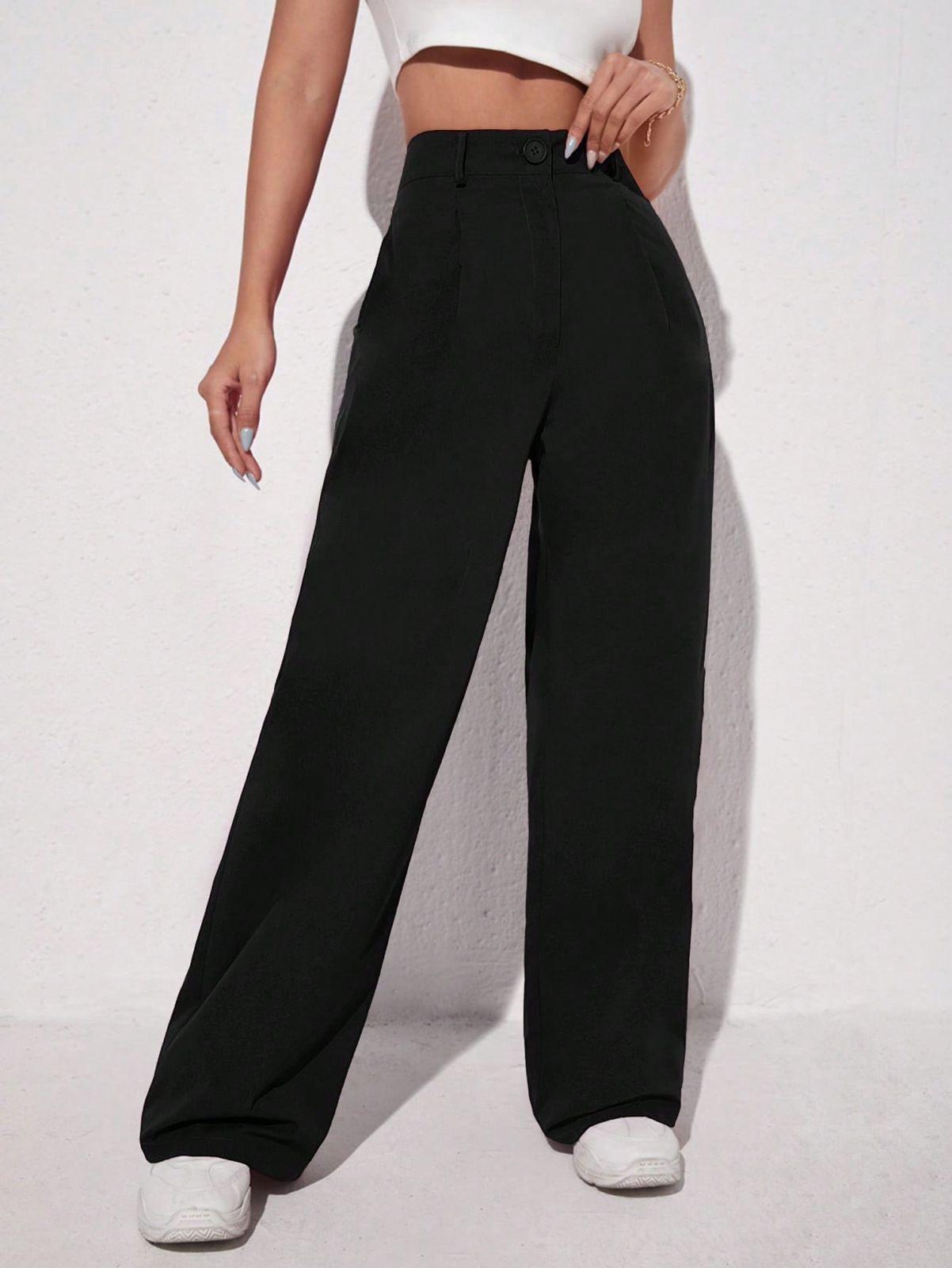 Pantalón de vestir de cintura alta