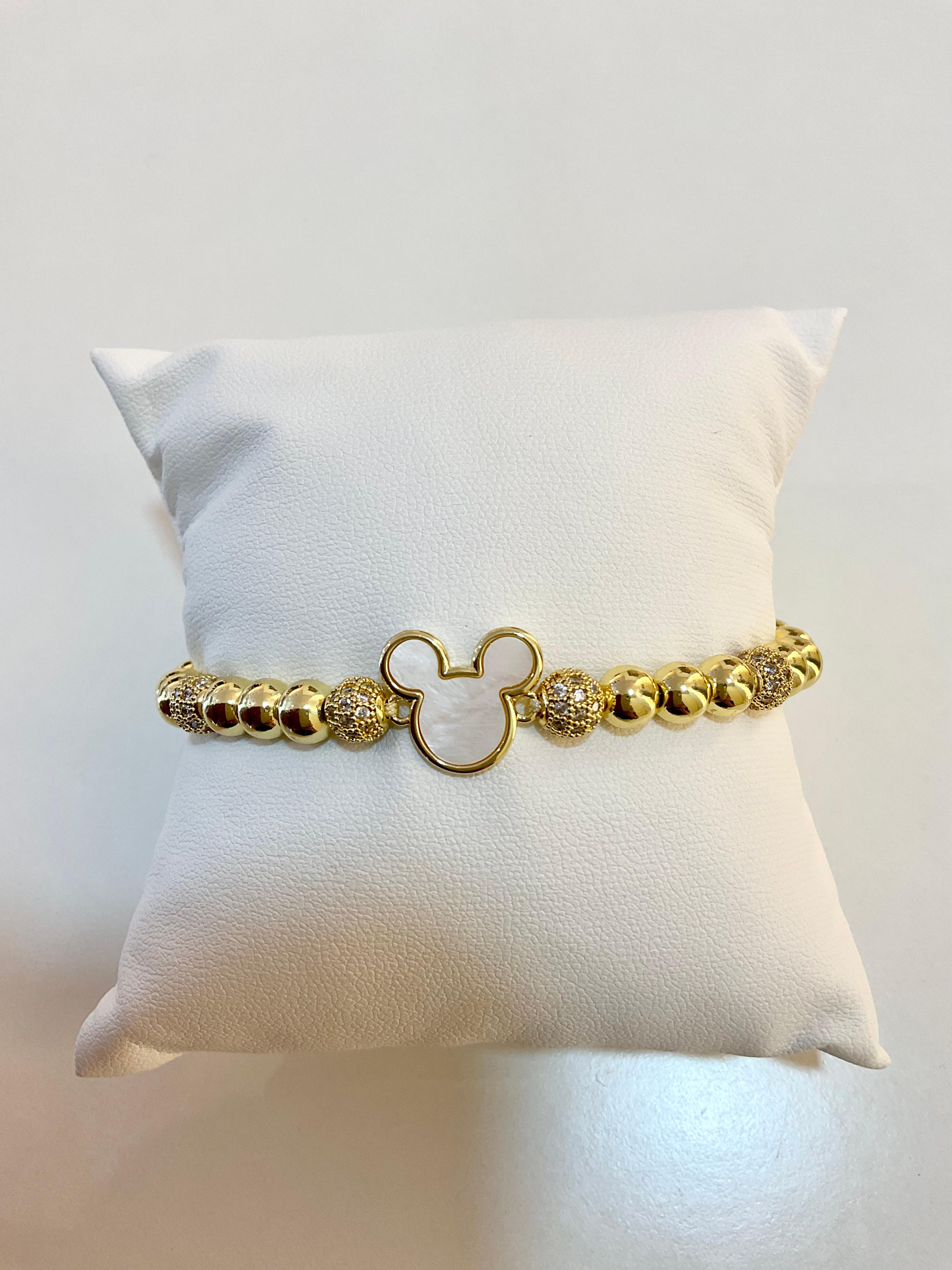 Pulsera con piedras elegantes