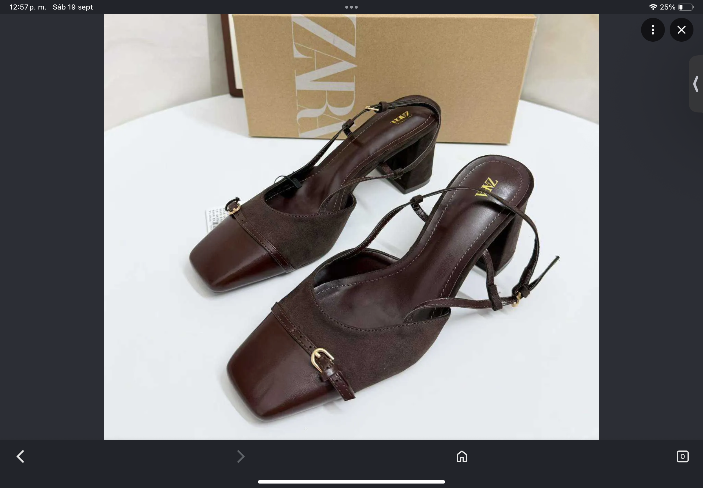 Tacones elegantess vista 3