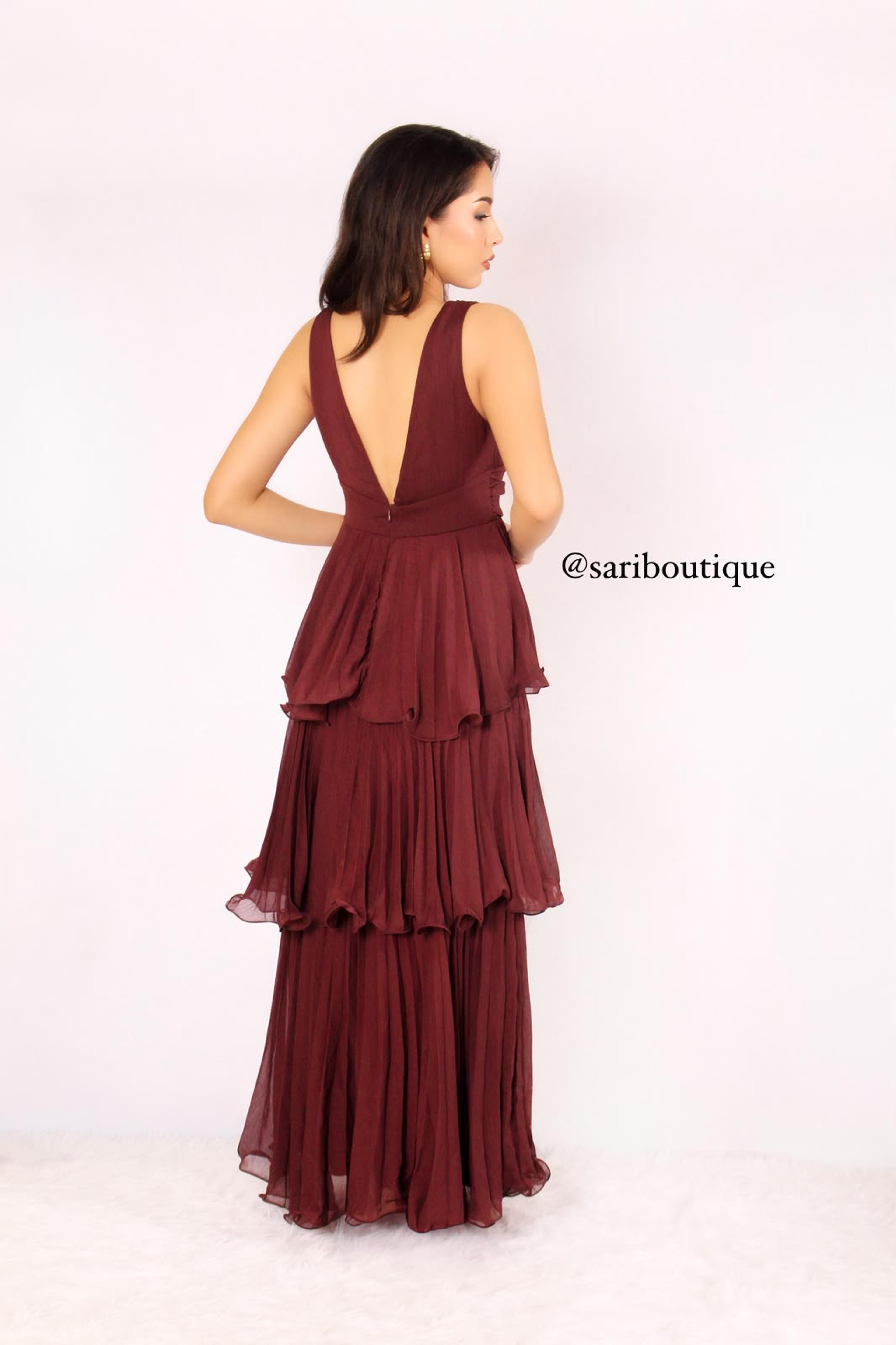 Elegant Sexy Deep V-neck Dress view 2