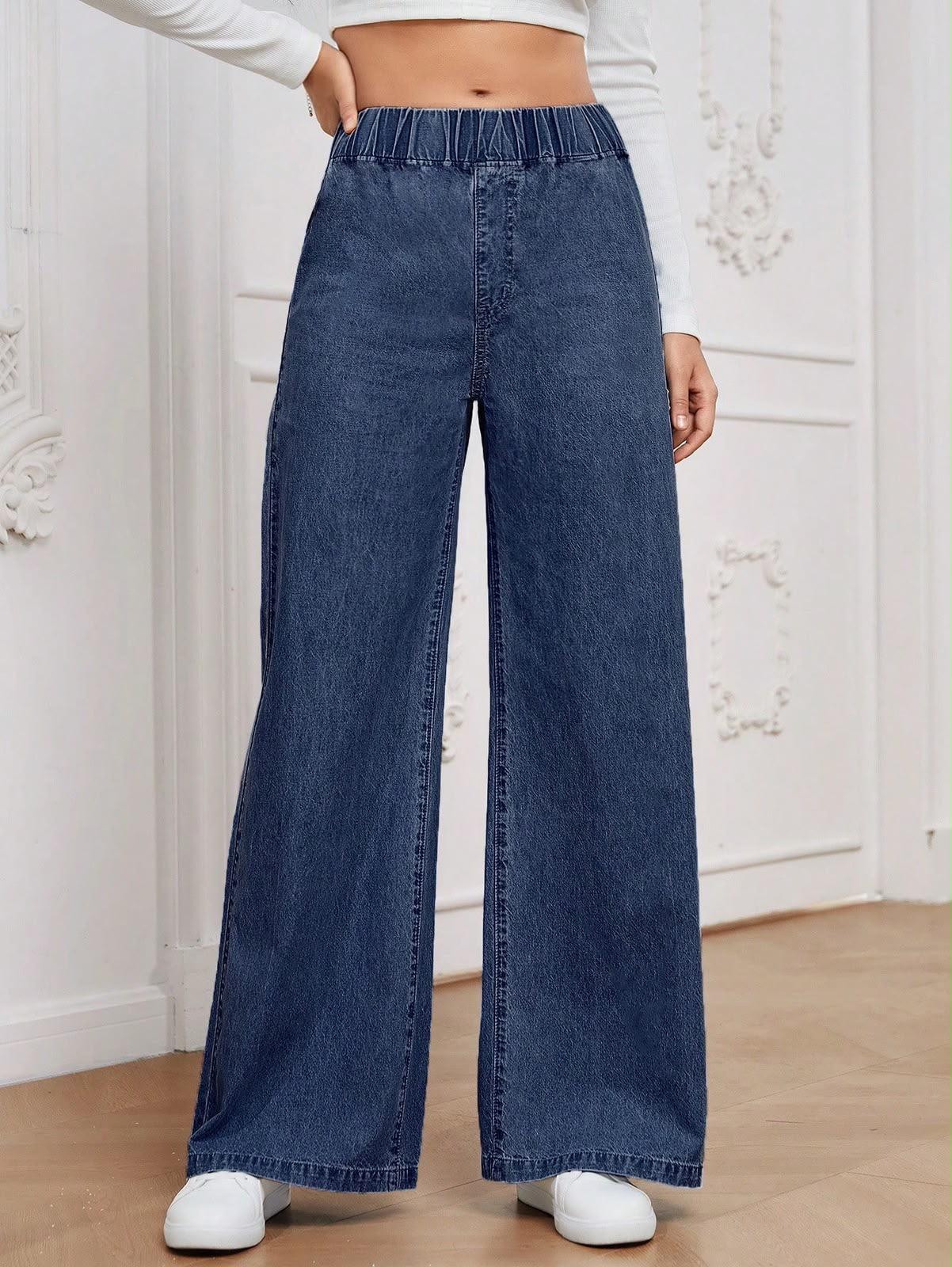 Pantalón con cintura elastica