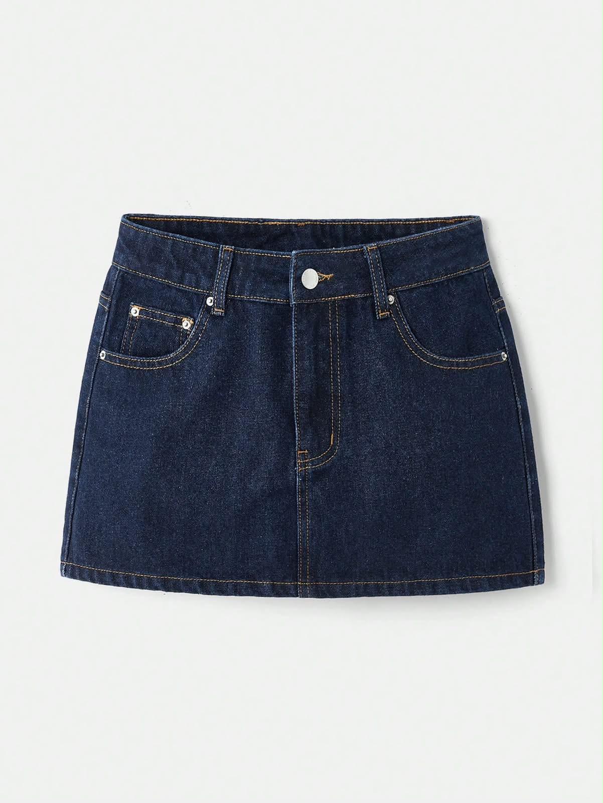 Falda de jeans