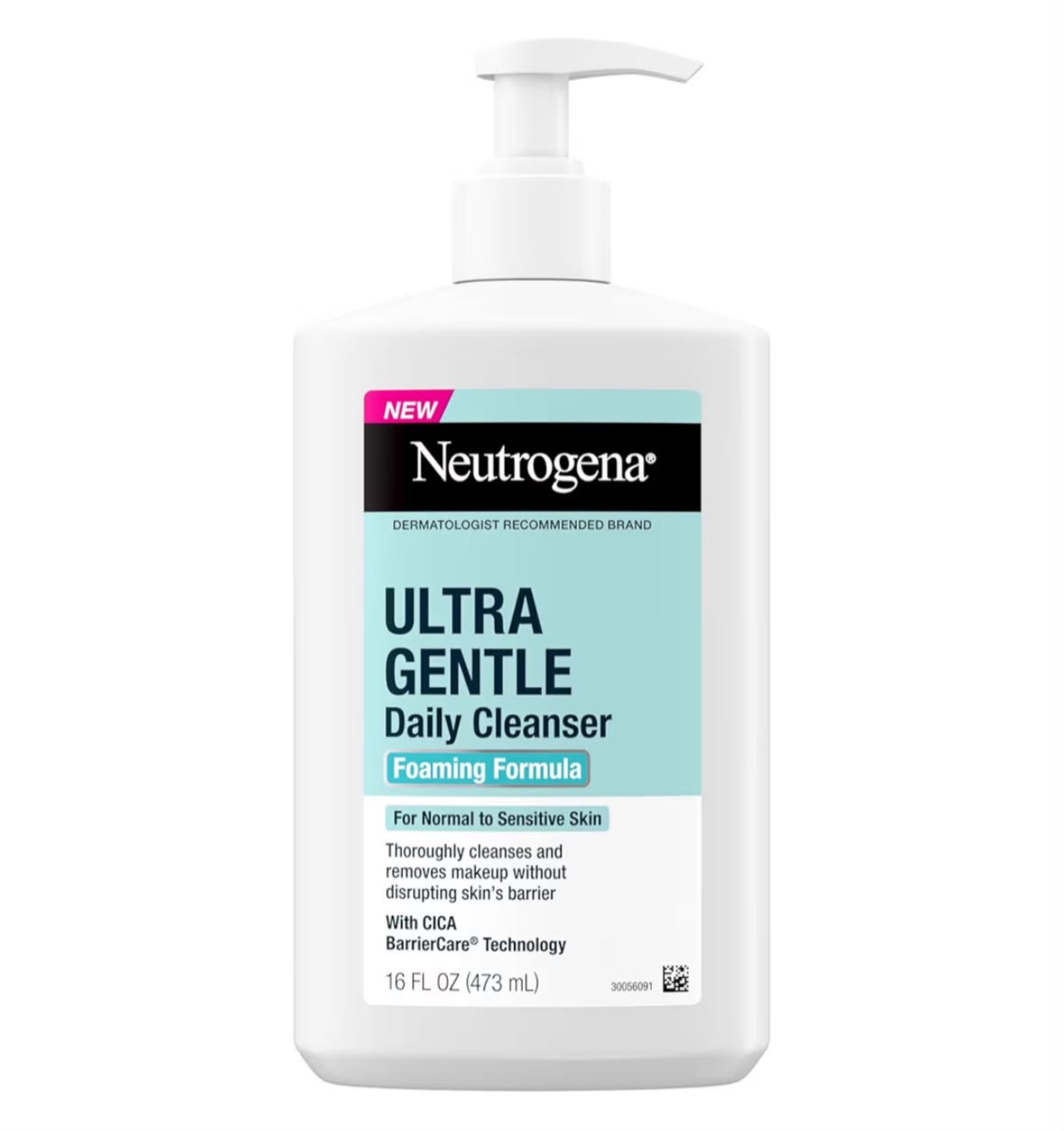 Neutrogena ultra gentle Daily facial cleanser 
