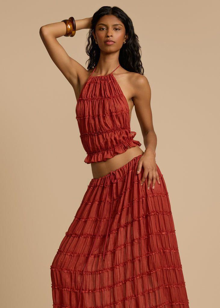 Conjunto estilo bohemio