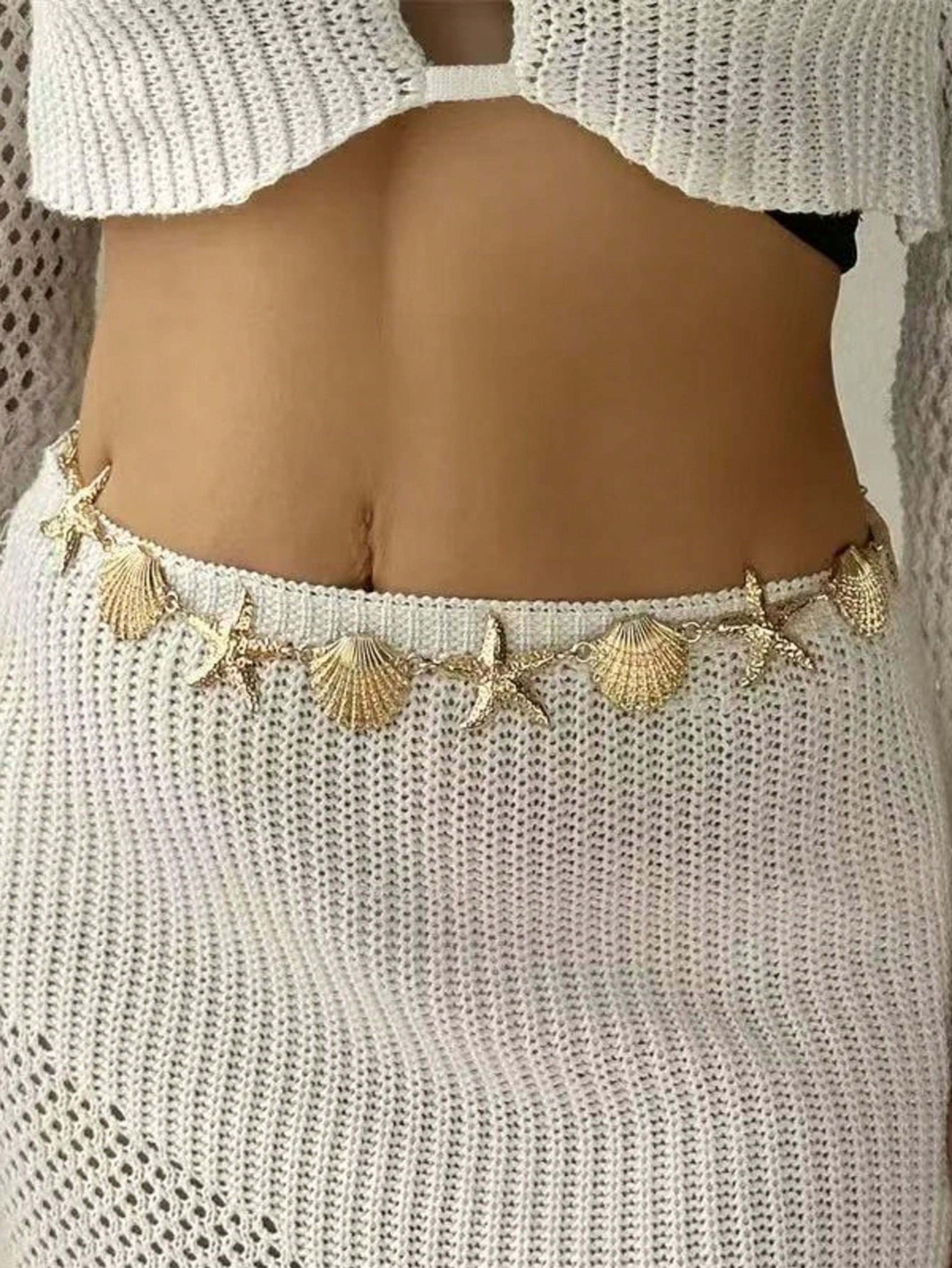 Golden beach belt