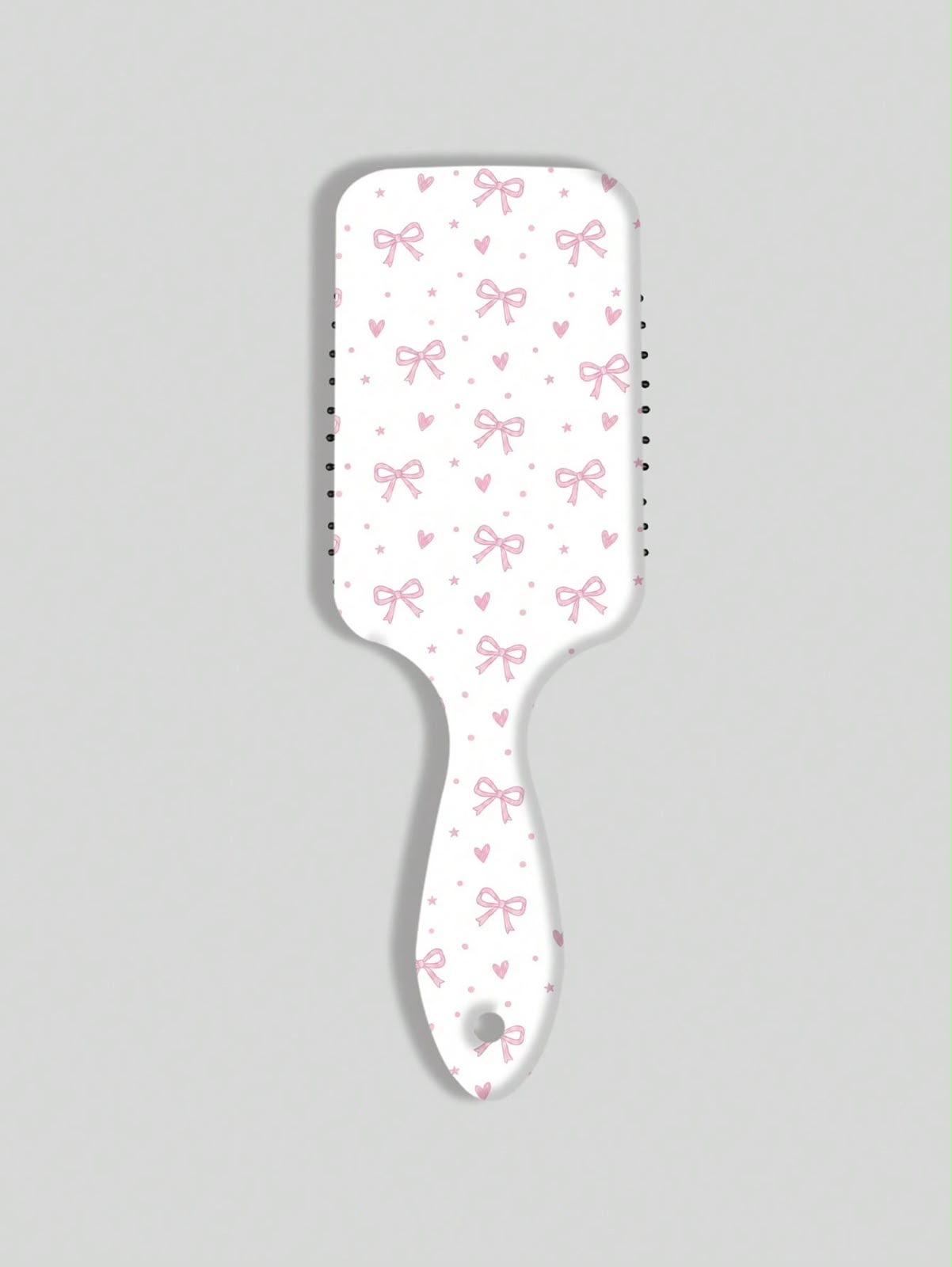 Pink combs with bows — alternate view