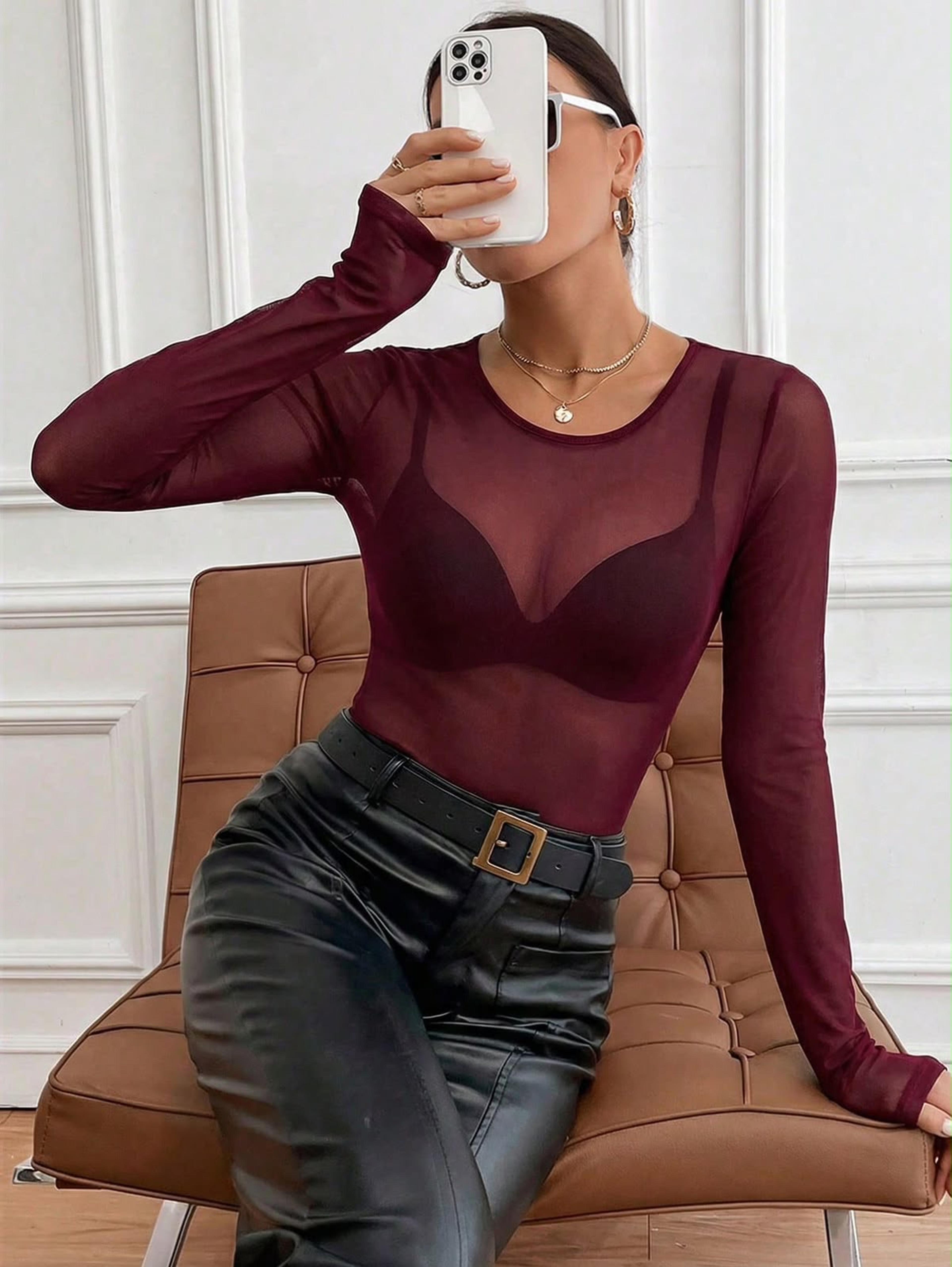 Camisa transparente vista 1