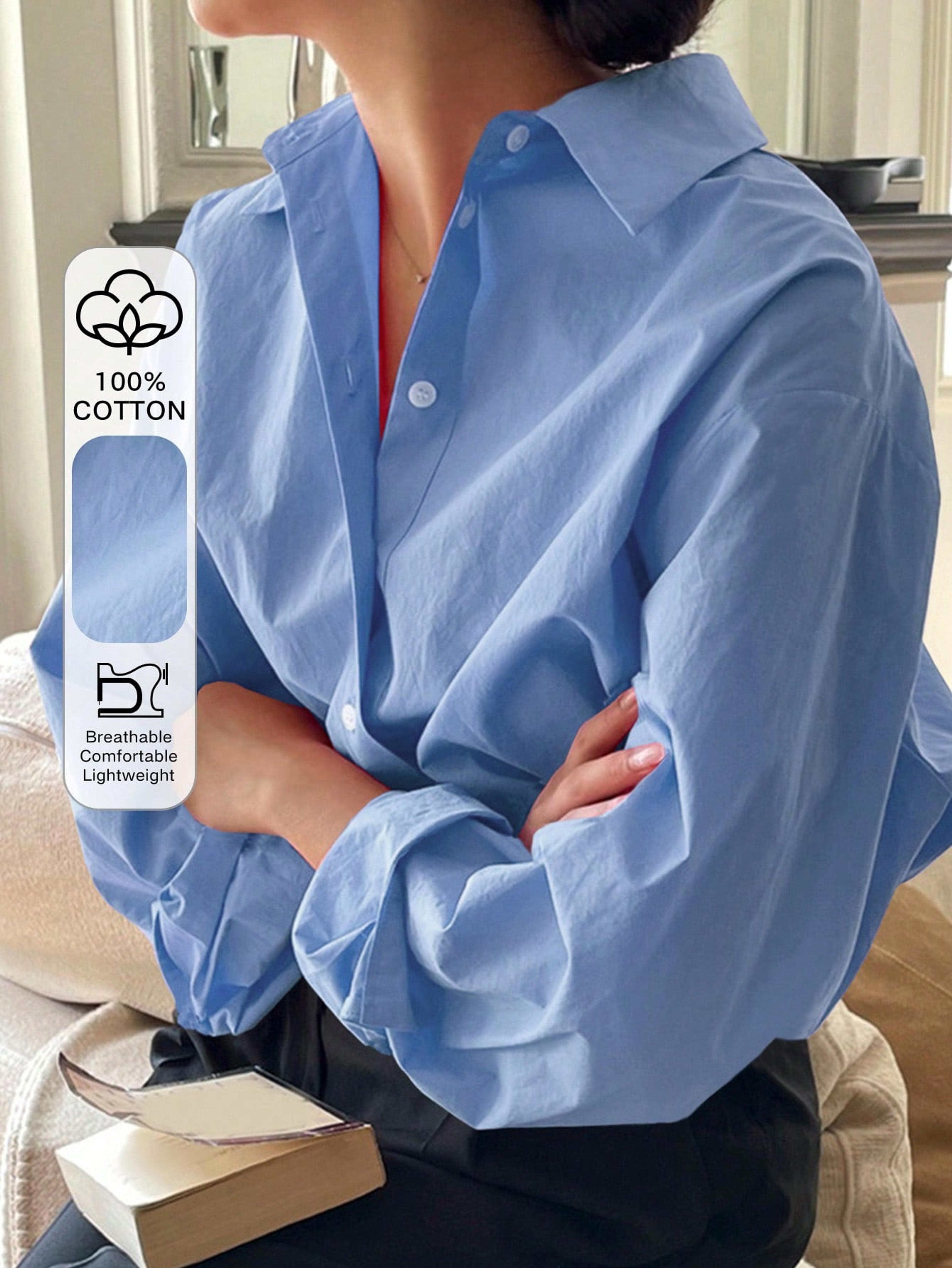 Versatile long sleeve shirt with buttons view 1