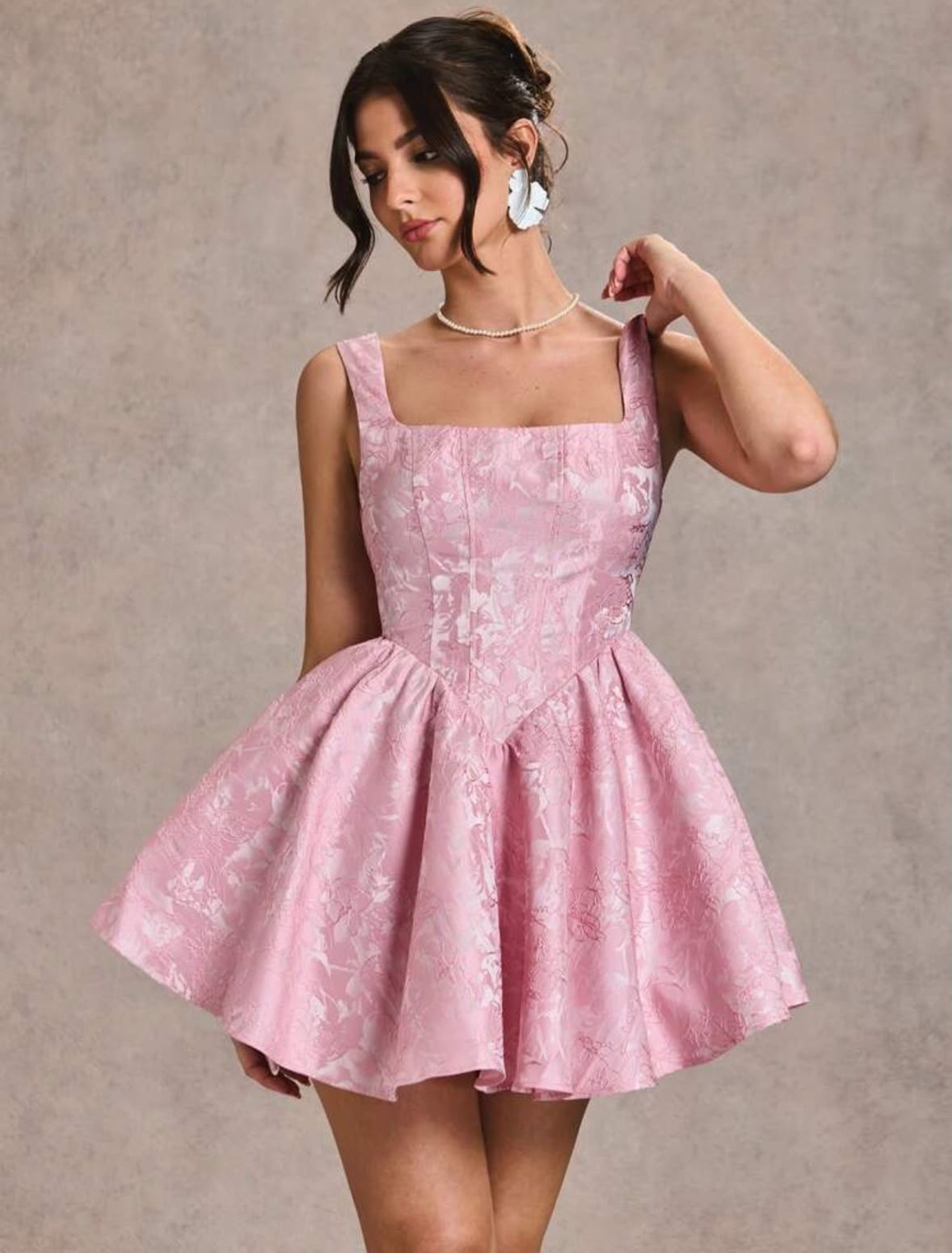 Vestido mini elegante rosita