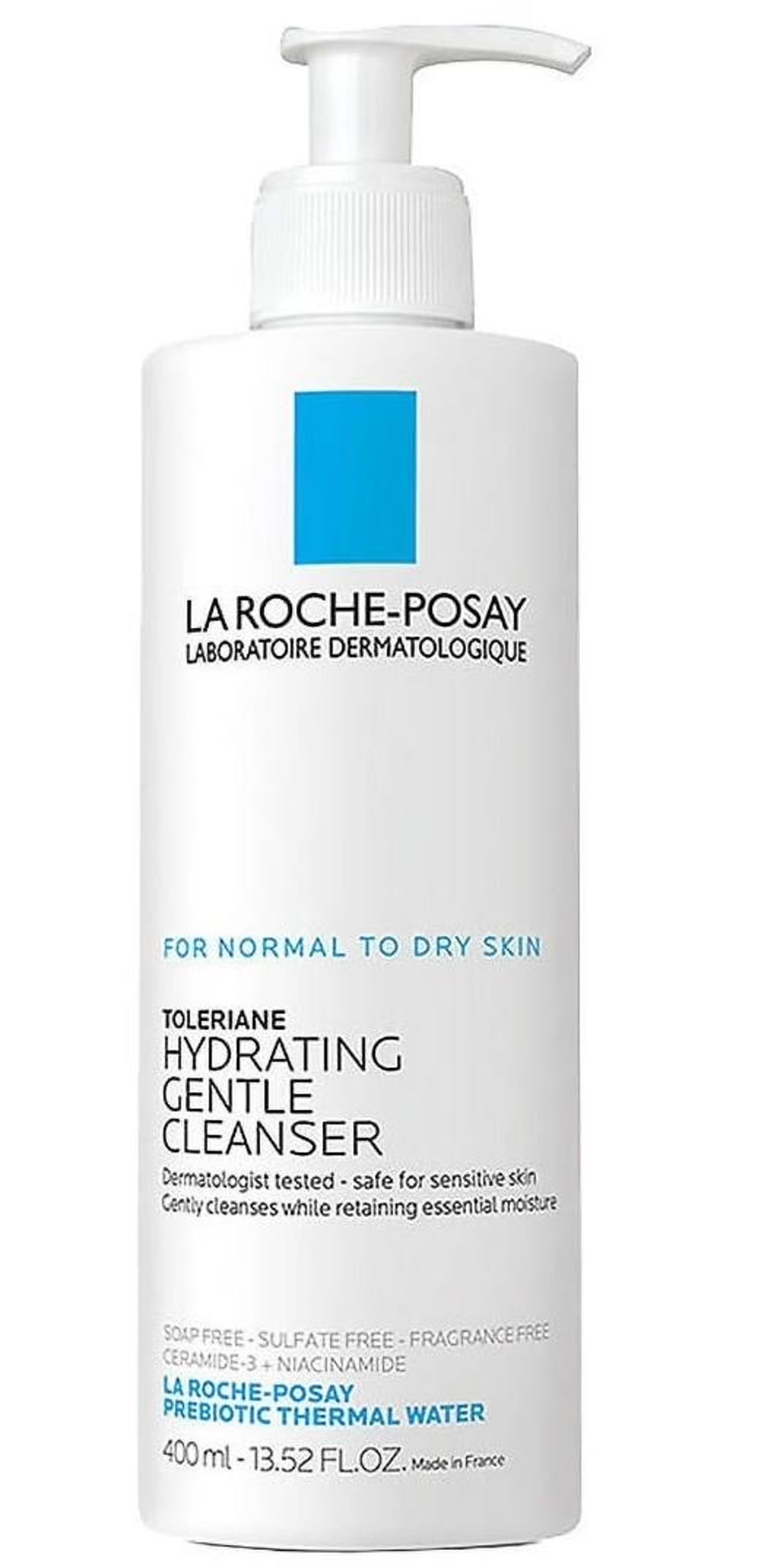 La roche-posay gentle and Moisturizing facial cleanser 
