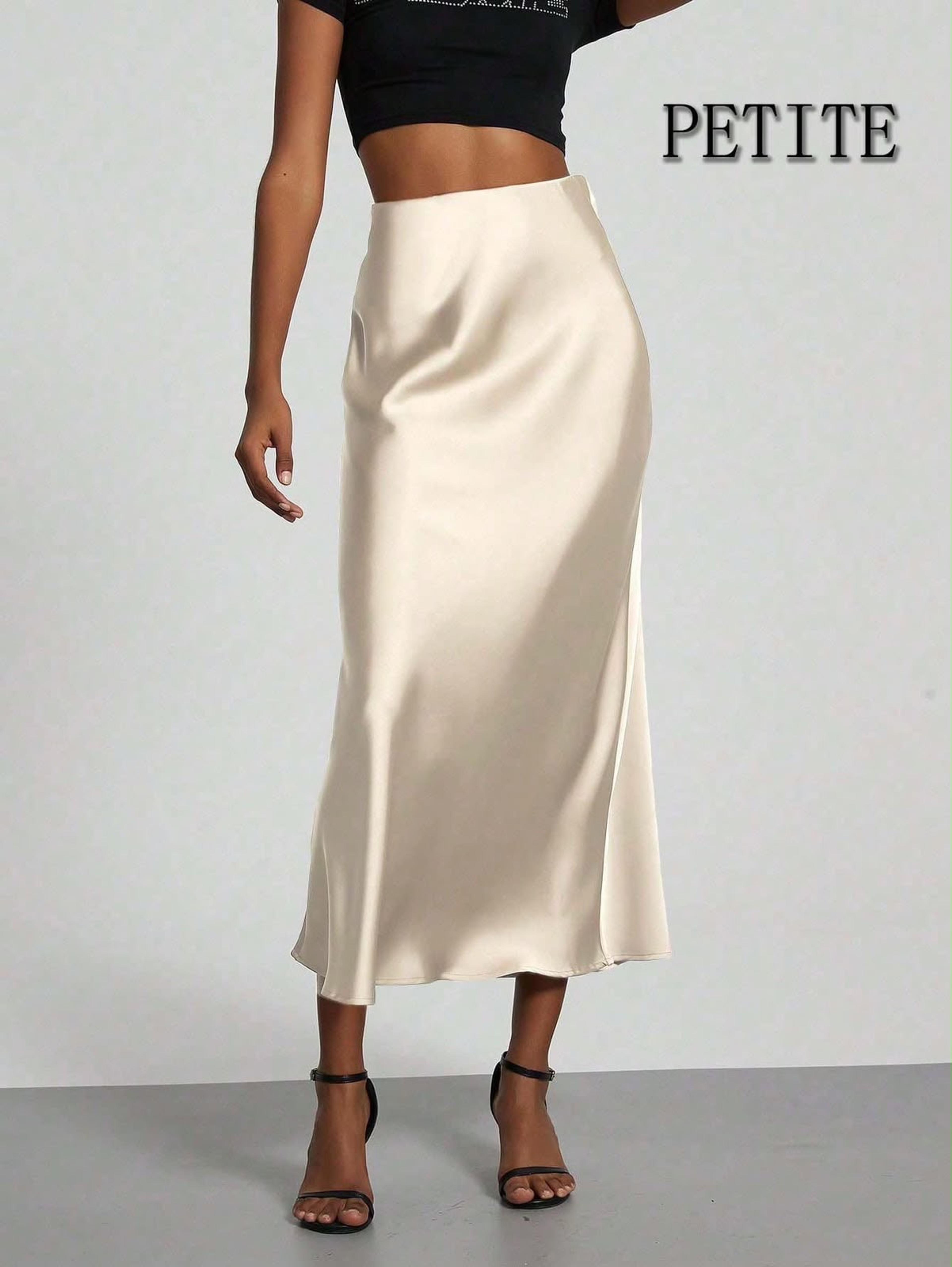 Satin skirts