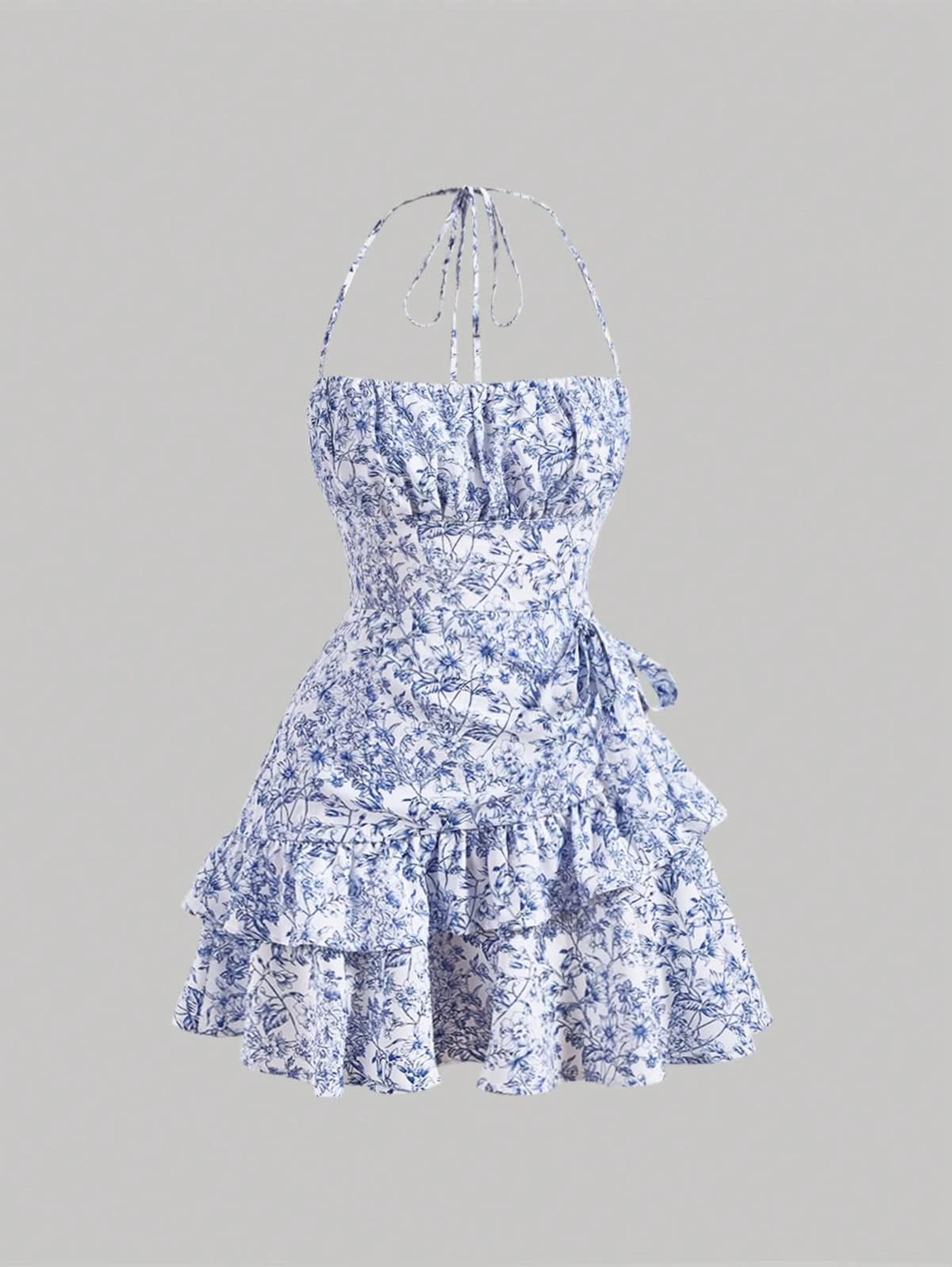 Short floral dress