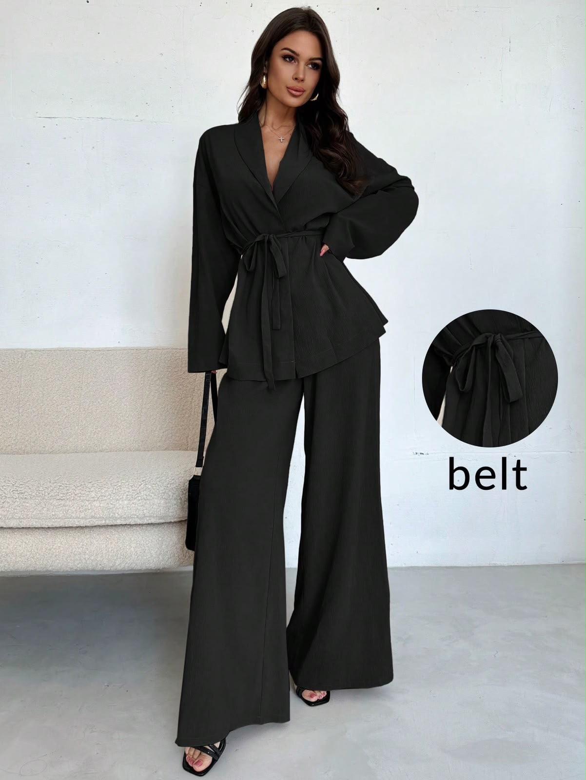 Conjunto con cinturón