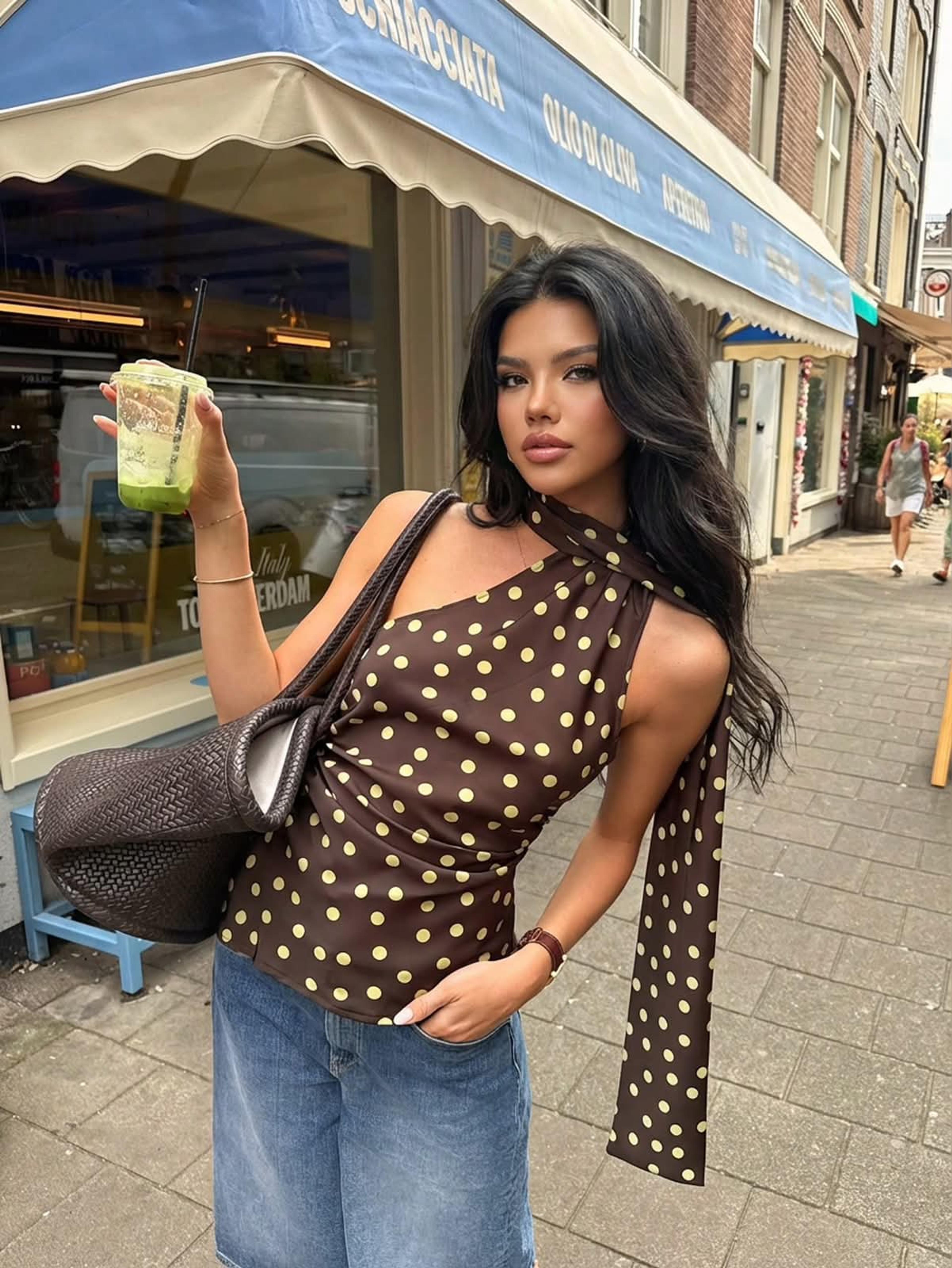 Blusa halter 