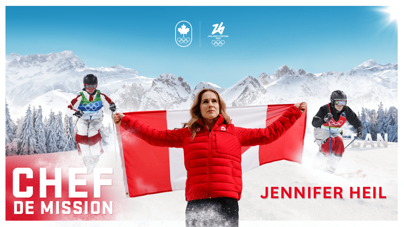 Jennifer Heil named Team Canada’s Chef de Mission for the Milano Cortina 2026 Olympic Winter Games