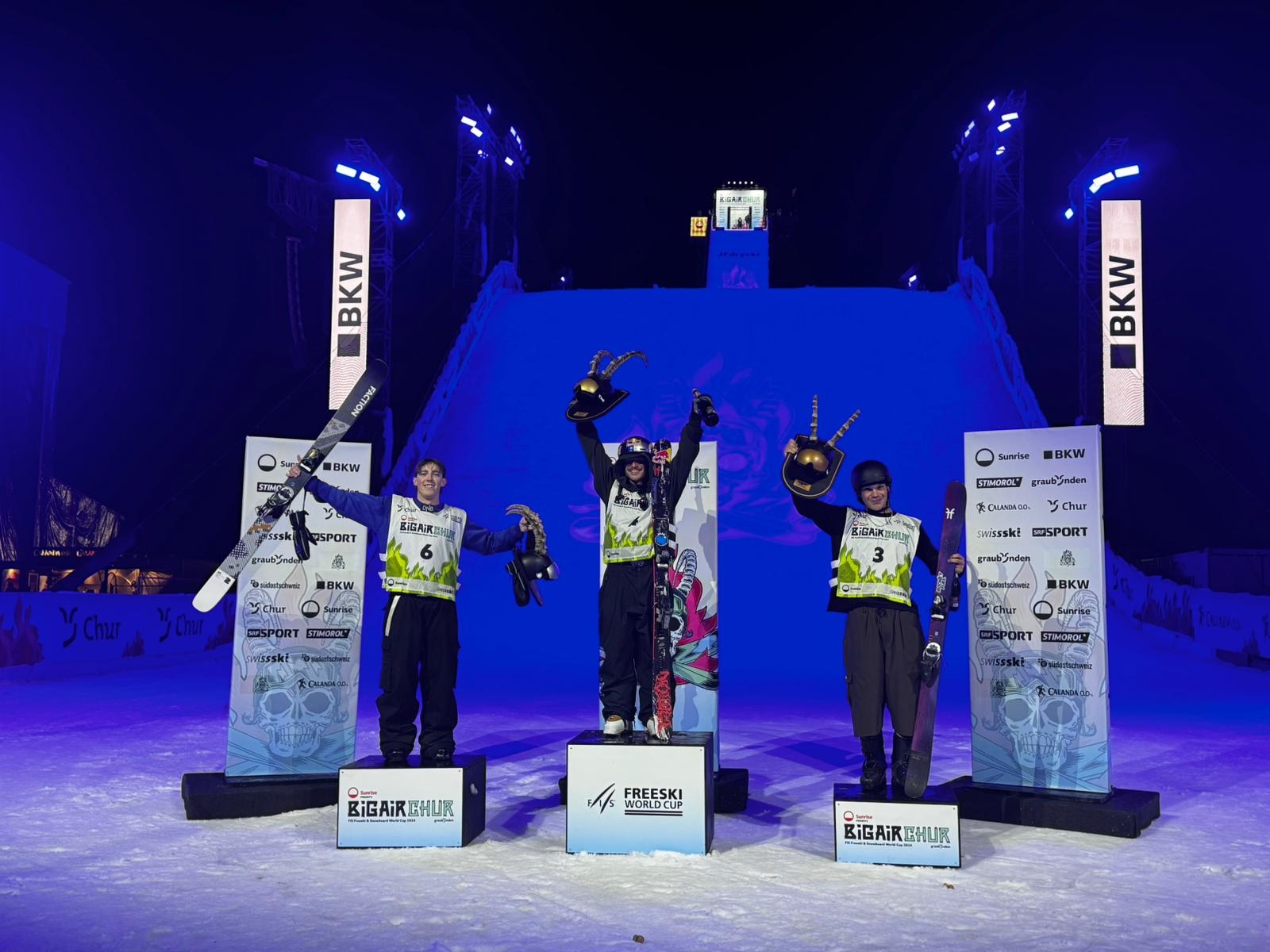 Dylan Deschamps remporte le bronze pour lancer la saison FIS Freeski 2024-2025