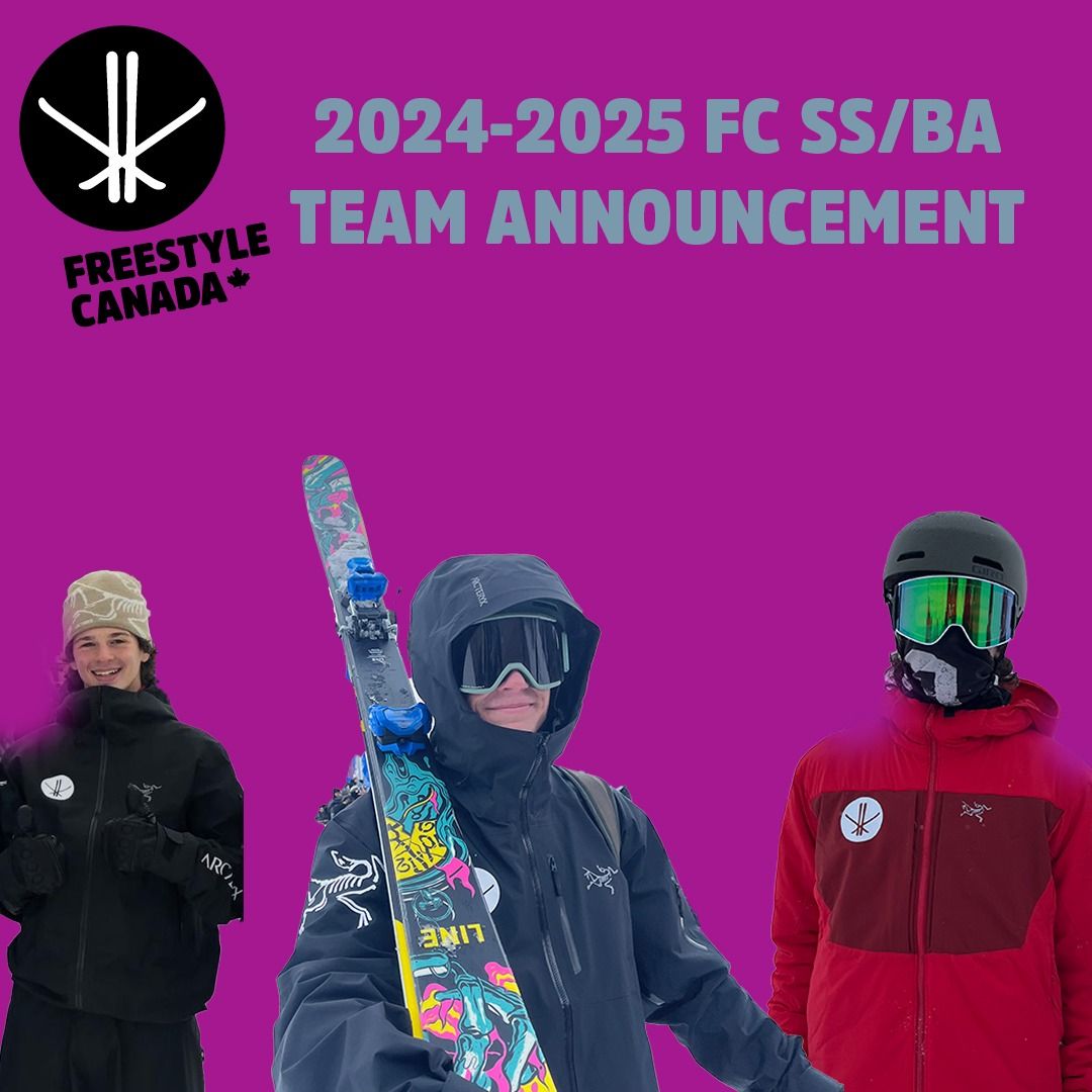 Announcement of the 2024/25 Canadian Slopestyle and Big Air Team