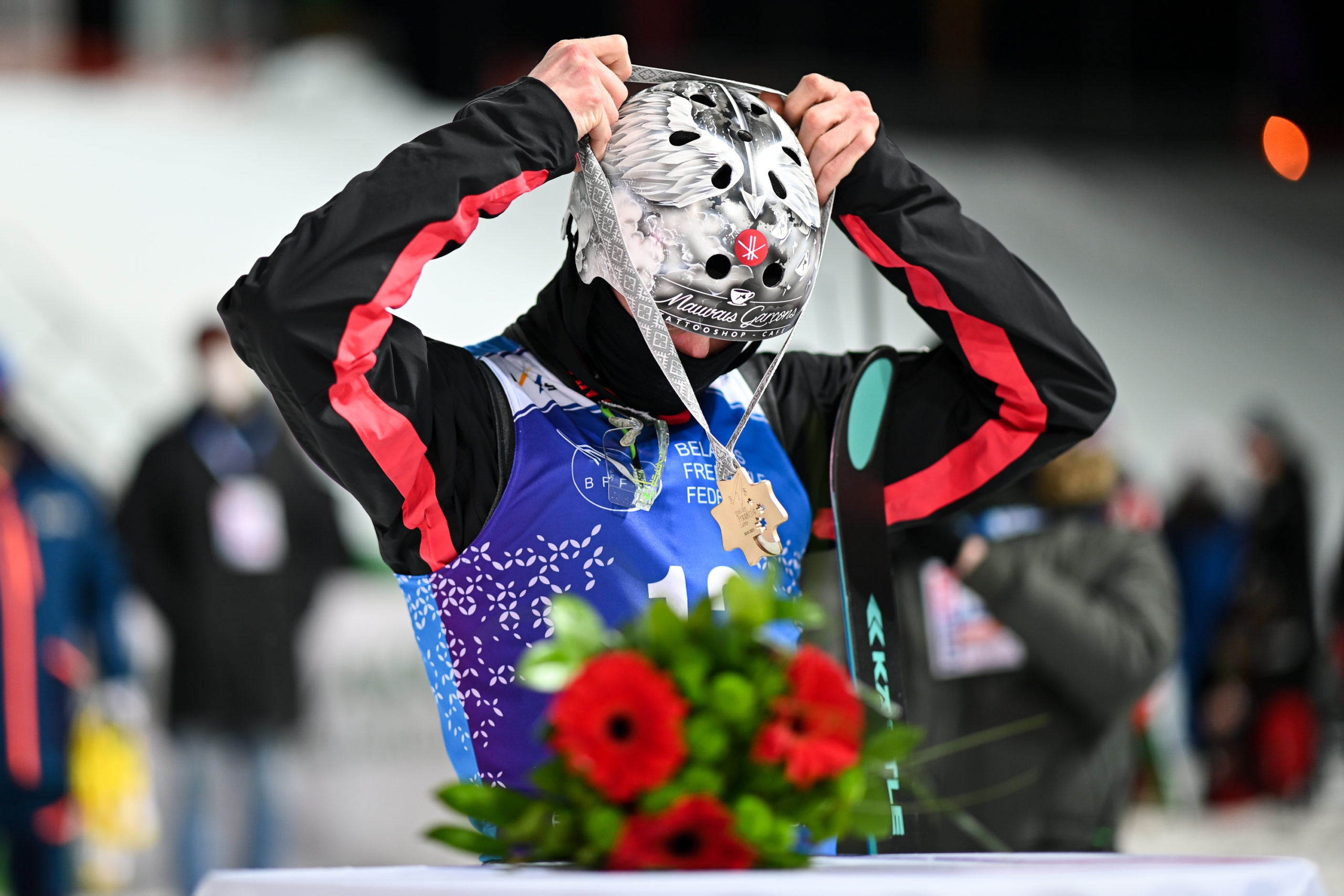 Lewis Irving Stands on the Podium in Belarus