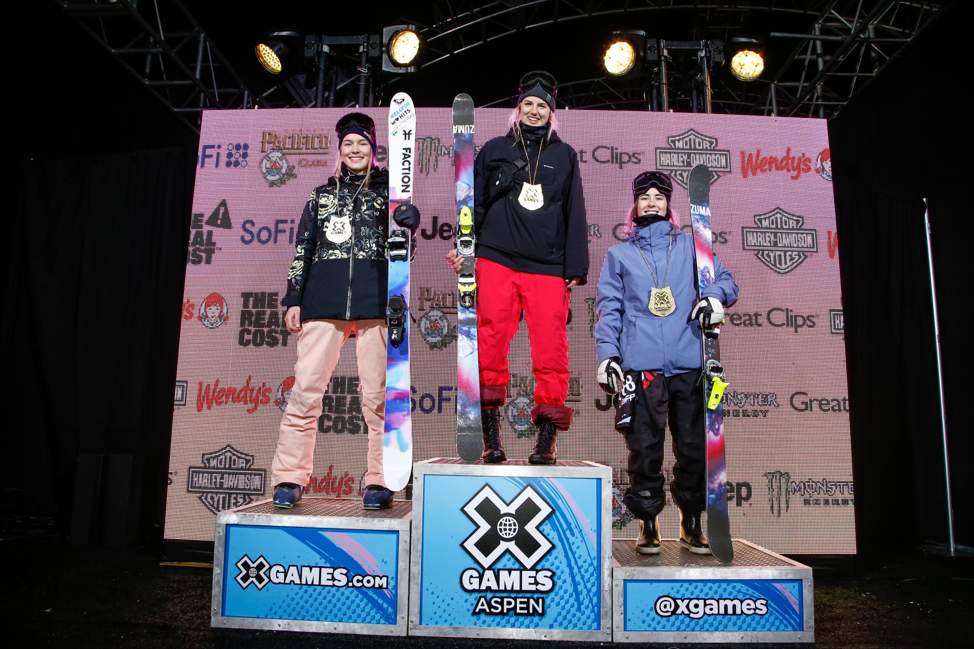 Sharpe and Karker both on the podium at the X Games in Aspen