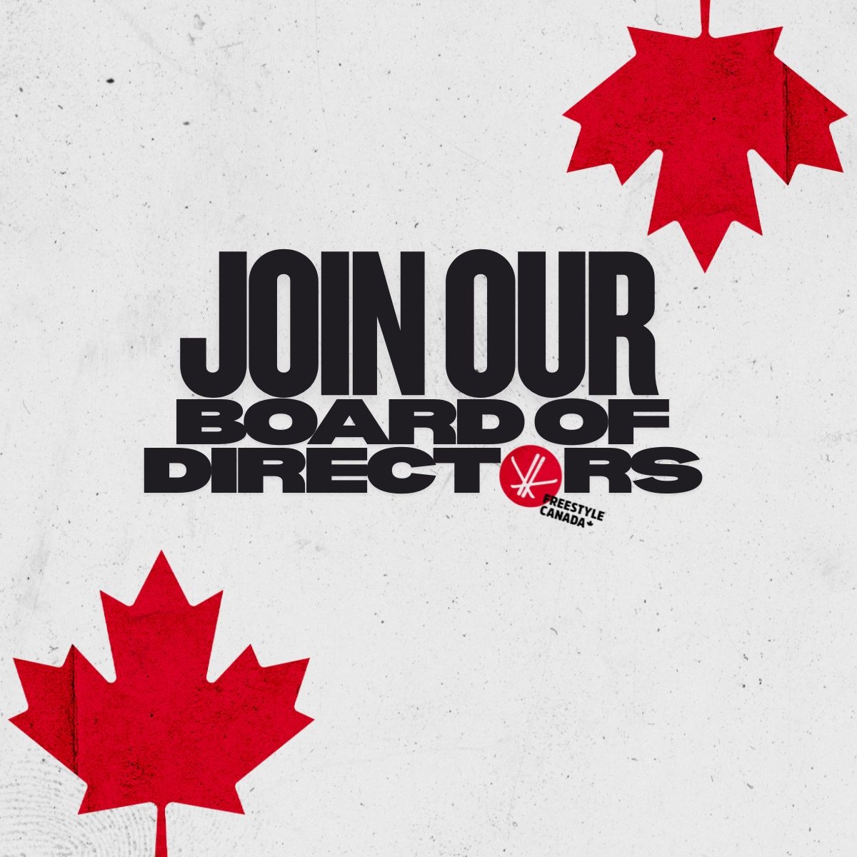 Freestyle Canada Seeks Leaders for Its Board of Directors