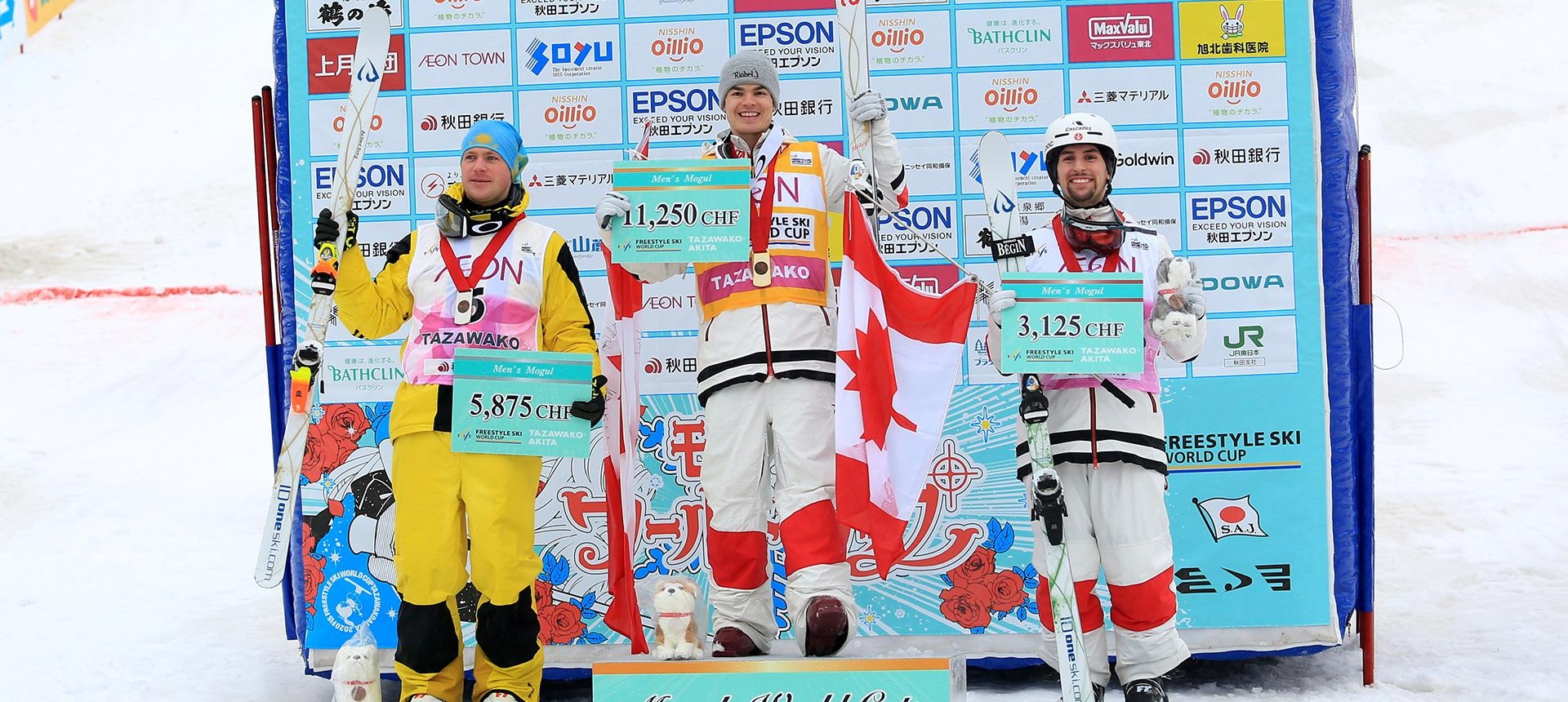 Kingsbury et Dumais montent sur le podium à Tazawako