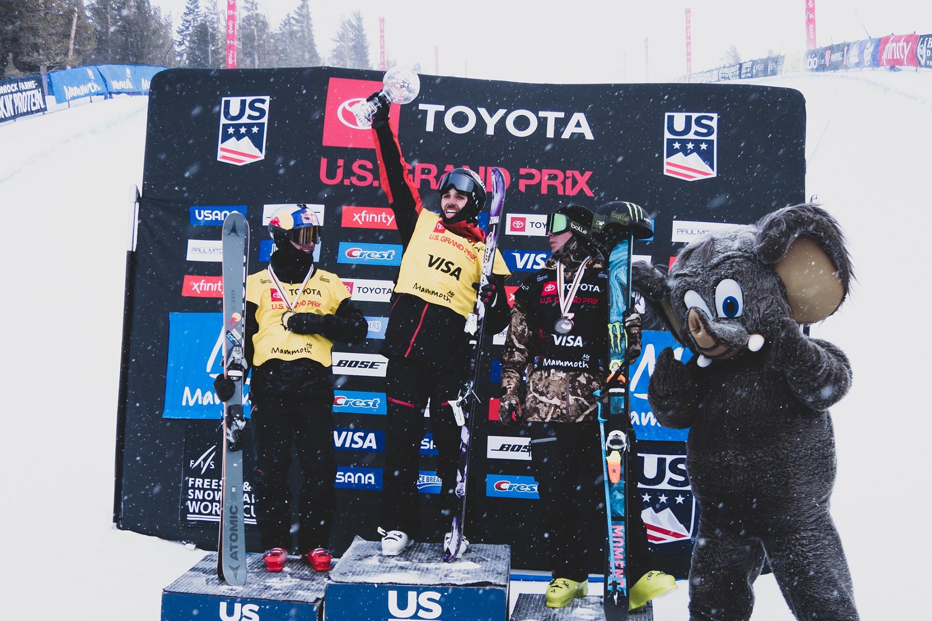 Cassie Sharpe and Simon d’Artois take Crystal Globe!