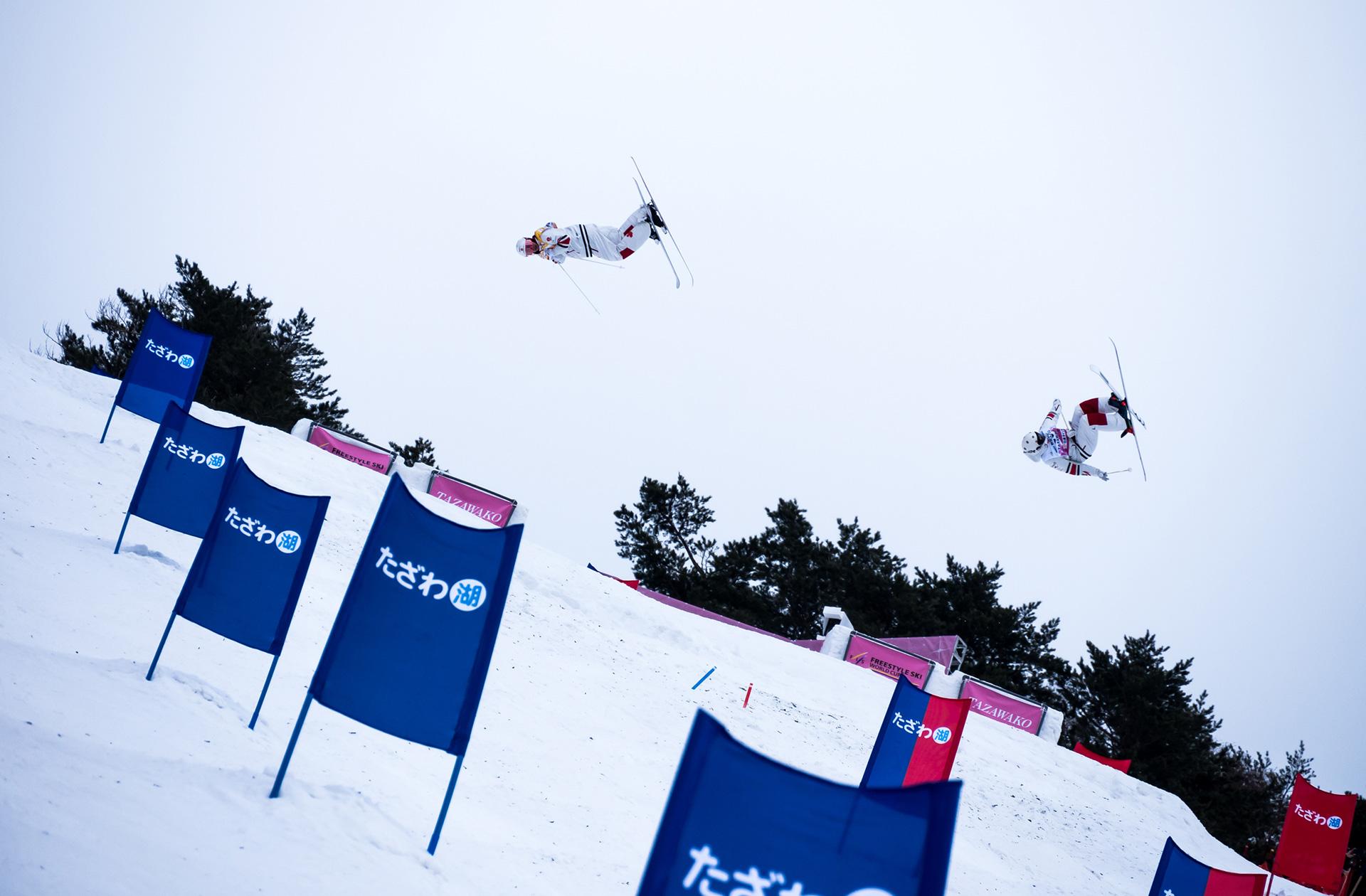 Mikaël Kingsbury two for two in Tazawako