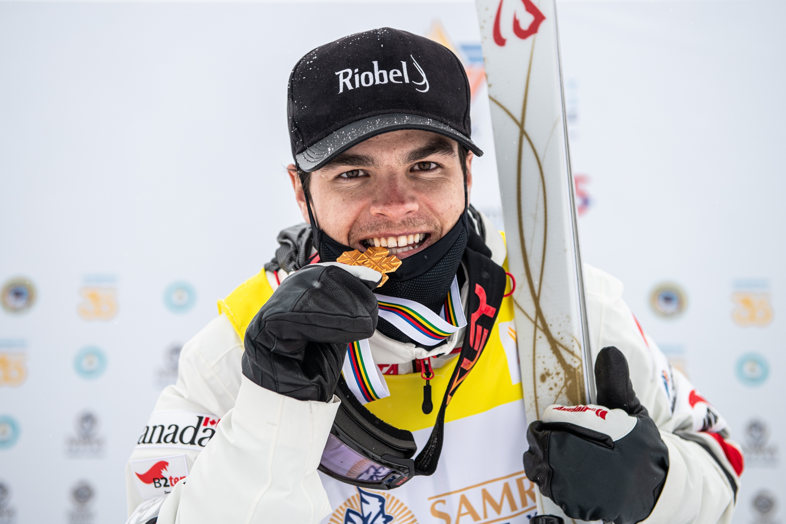 Mikaël Kingsbury Strikes Gold in World Championship Moguls