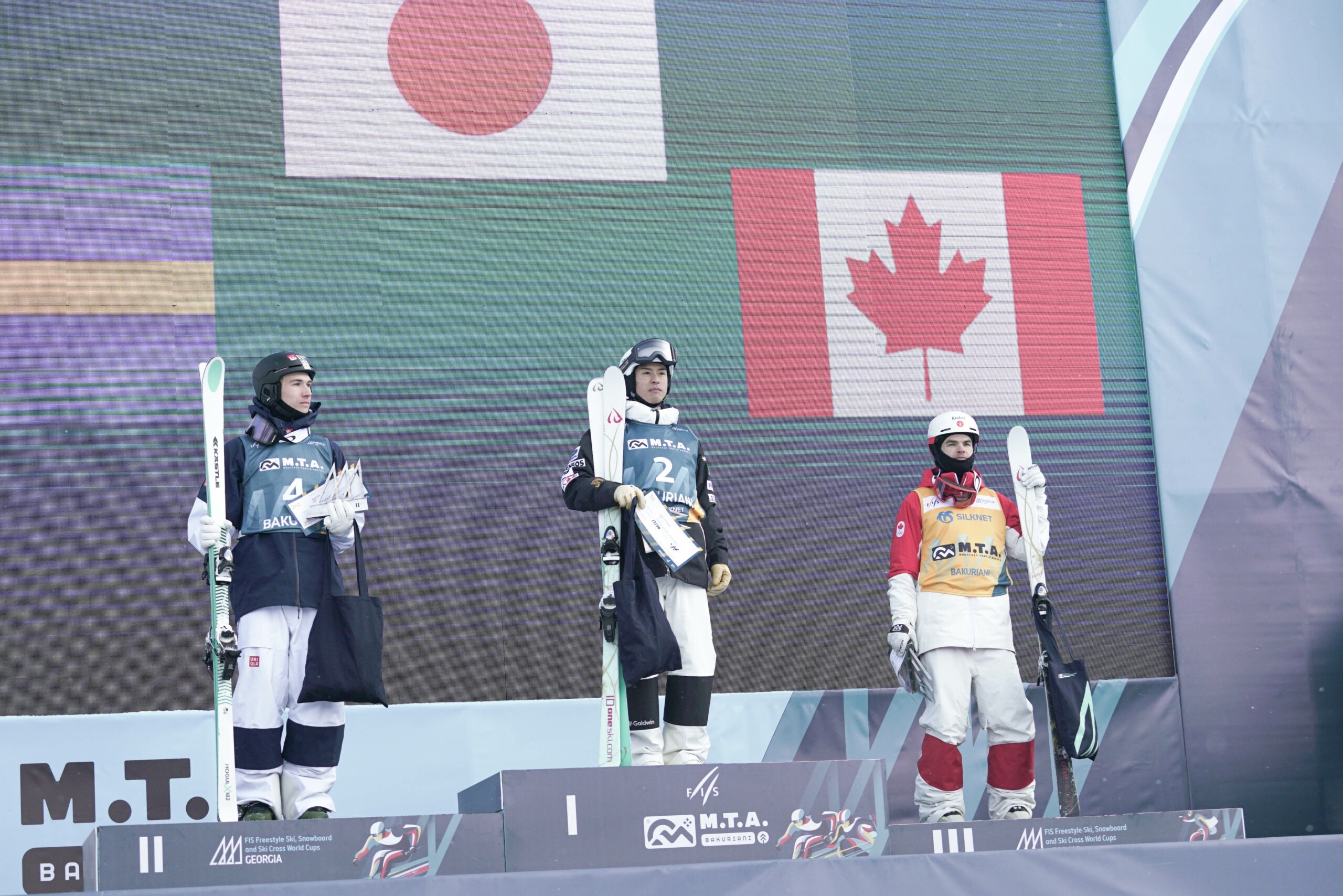 Mikael Kingsbury Claims Podium Number 121 in Bakuriani Moguls World Cup
