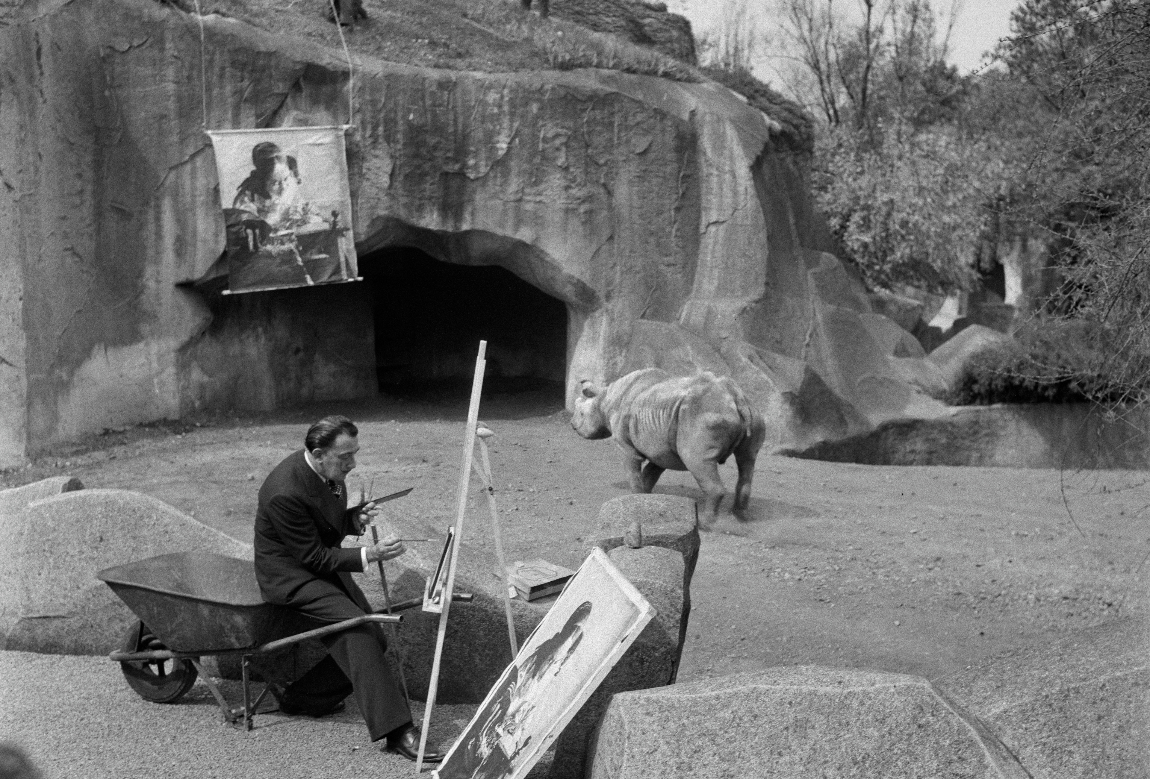 Dalí à l'oeuvre