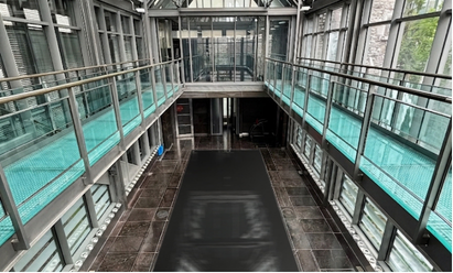 Les passerelles vitrées de l’Atrium