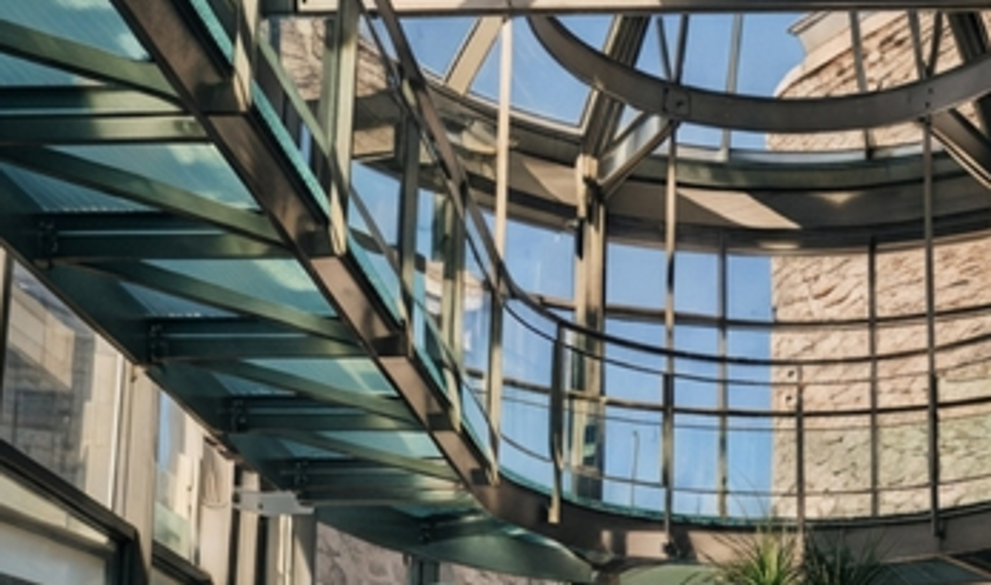 La verrière de l’Atrium