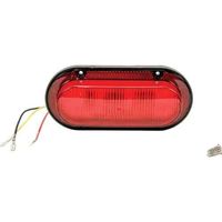 John Deere 2040-8050 Series/AGCO LED Red Oval Rear Tail Light — view 3