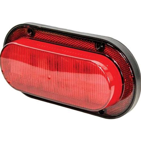 John Deere 2040-8050 Series/AGCO LED Red Oval Rear Tail Light