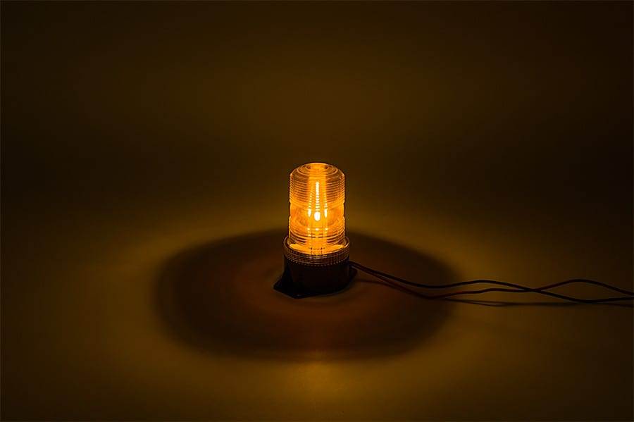 5-1/4″ Amber LED Strobe Light Beacon — view 2