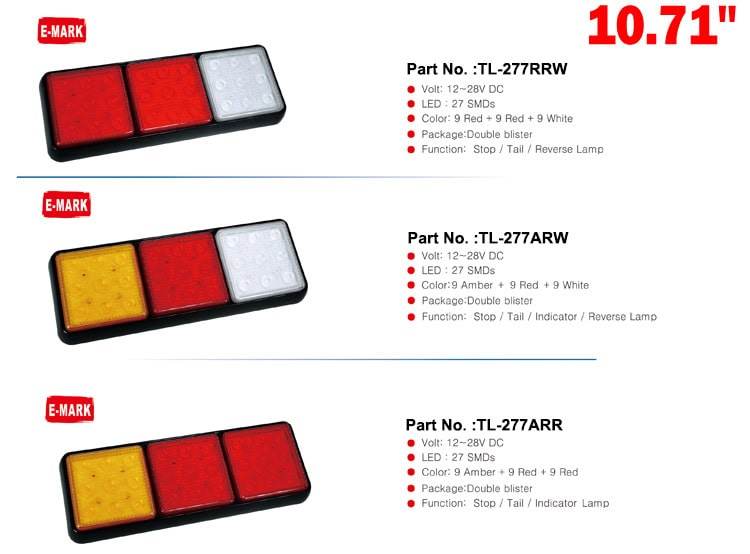 LED Truck Trailer Lights TL-277 — view 4