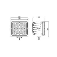 8.5INCH 120W HEAVY DUTY LED WORK LIGHTS — view 4