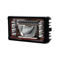 9 inch Oval DELTA/ Oval LED Driving Light with Position Light