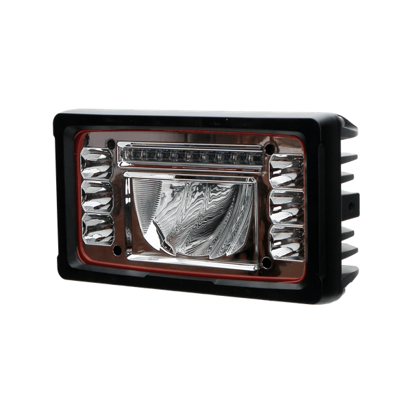 9 inch Oval DELTA/ Oval LED Driving Light with Position Light