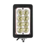 6 inch 40W Rectangle LED Tractor Work Lights with Swivel Bracket — view 2