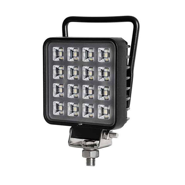 3.6inch 16W Square Osram LED Work Lamps with Handle & Switch