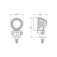 2inch 10W LED Work Lights — view 4