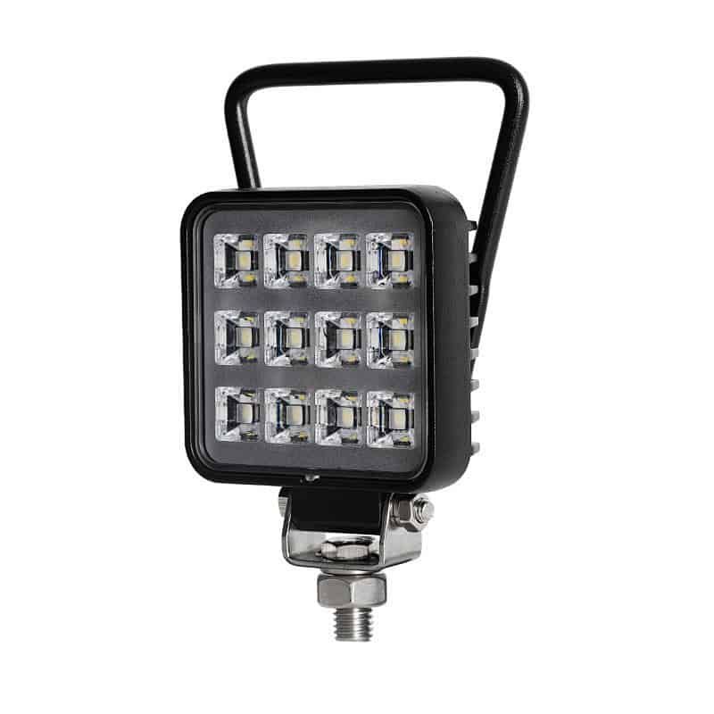 3inch 12W Square Osram LED Work Lamps with Handle & Switch