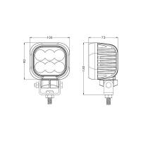 4inch 60W Osram LED Work Light — view 4