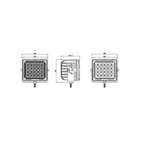 7.2inch 100W Heavy Duty LED Work Lights — view 2