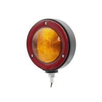 12 Volt LED Round Fender & Cab Warning Light — view 4